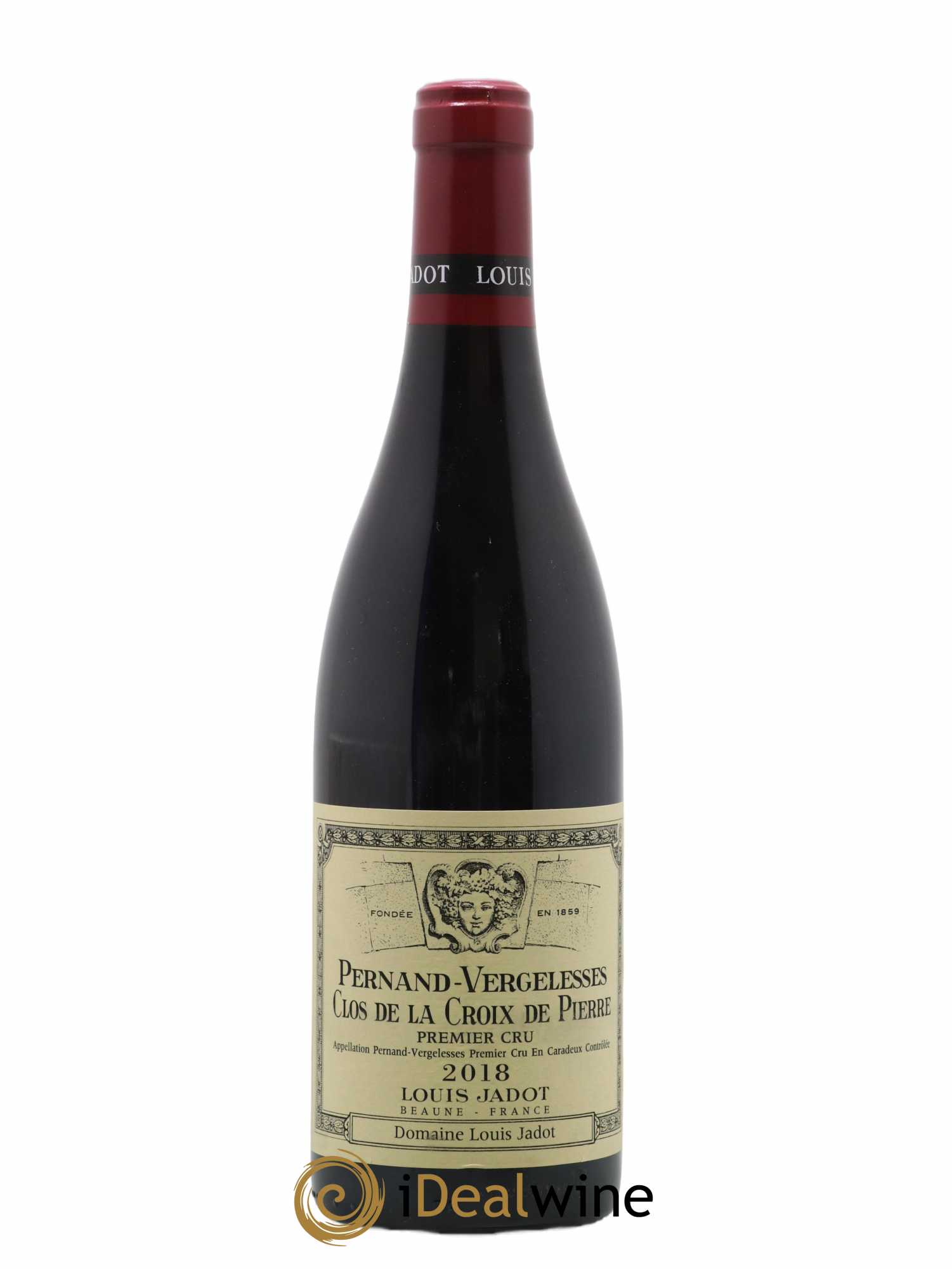 Pernand-Vergelesses 1er Cru En Caradeux Clos de la Croix de Pierre Héritiers Louis Jadot (Domaine des) - Louis Jadot 2018 - Lot de 1 bouteille - 0