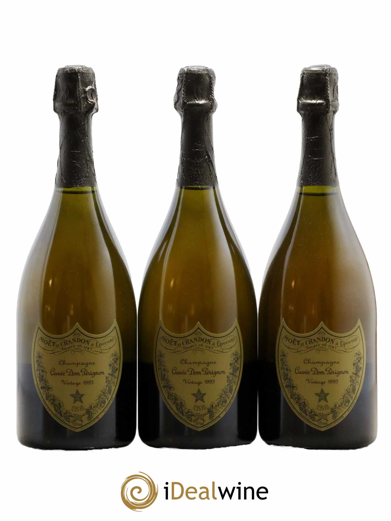 Brut Dom Pérignon 1993 - Lot de 3 bouteilles - 0