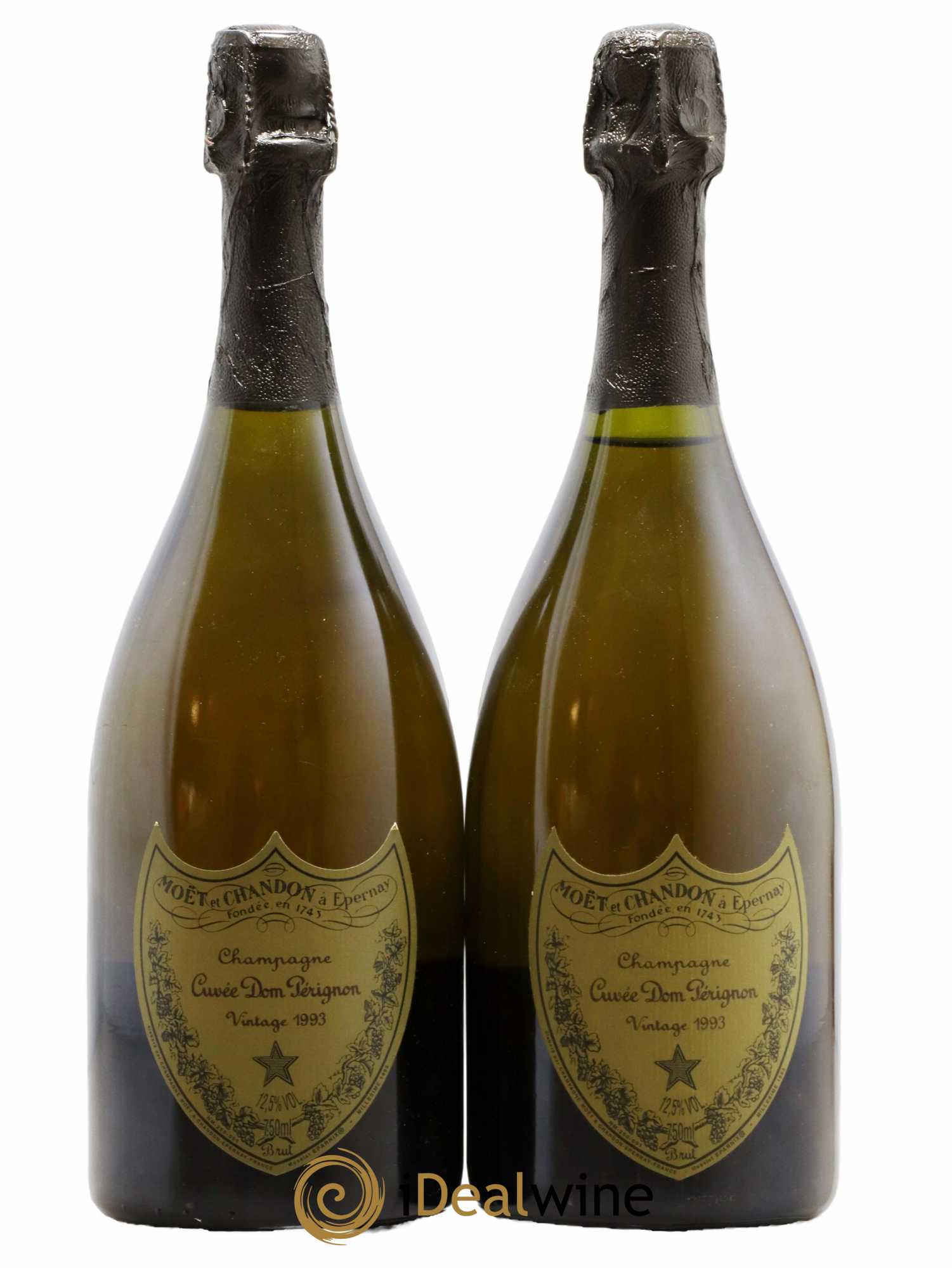 Brut Dom Pérignon 1993 - Lot de 2 bouteilles - 0