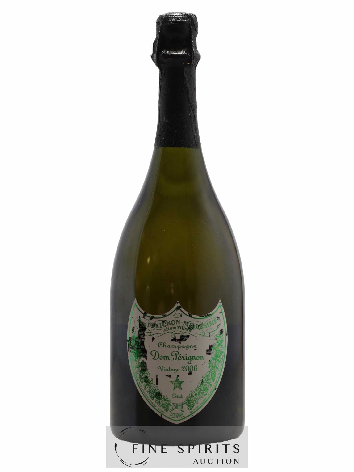 Brut Dom Pérignon Edition Limité Vintage Michael Riedel 2006 - Lot de 1 bouteille - 0