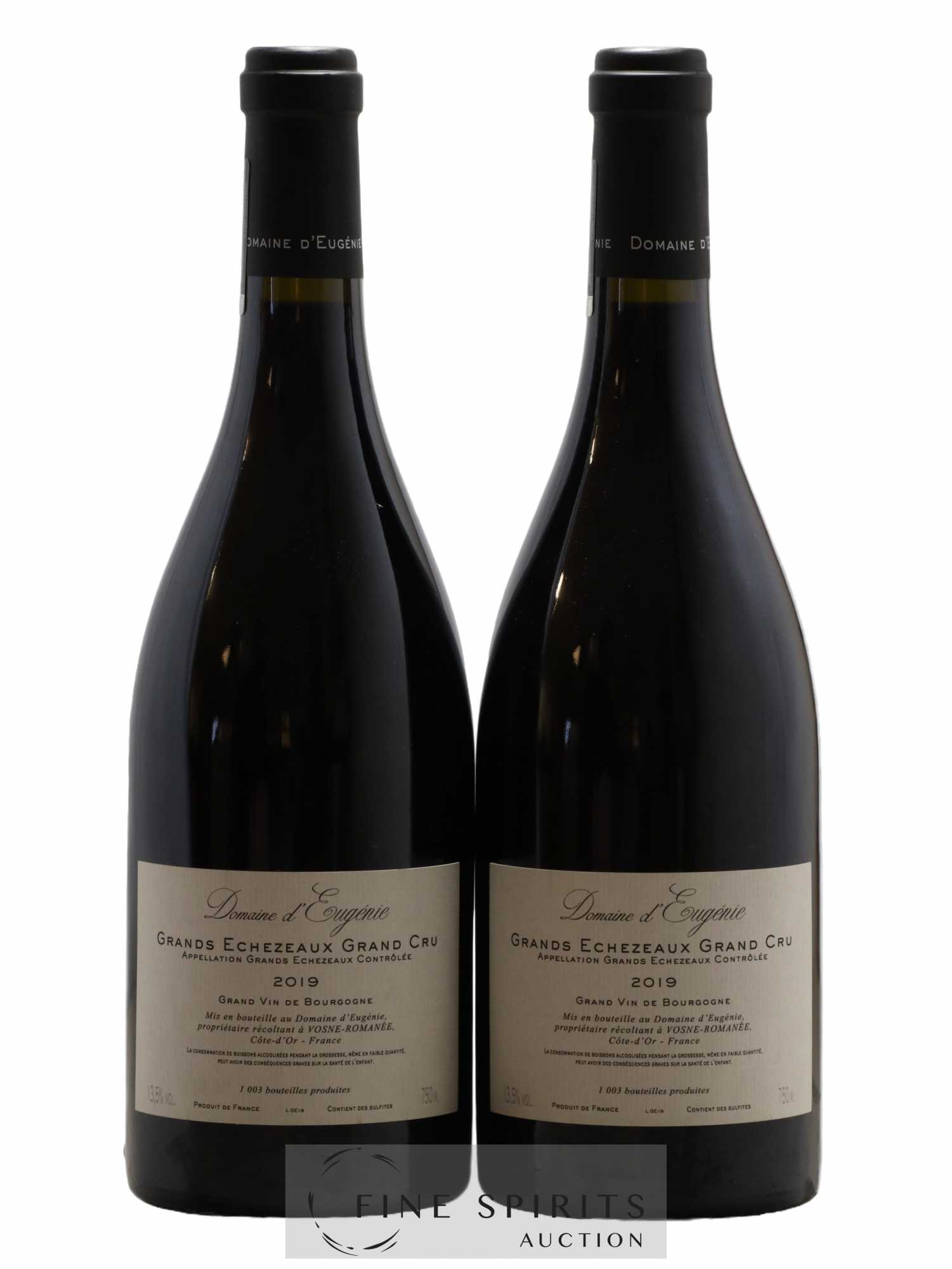 Grands-Echezeaux Grand Cru Domaine René Engel - Domaine Eugénie 2019 - Lot de 2 bouteilles - 1