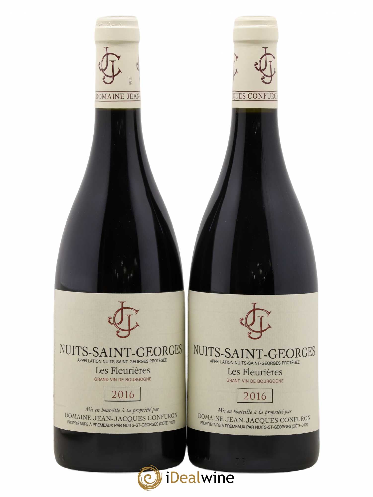 Nuits-Saint-Georges Les Fleurières Jean-Jacques Confuron 2016 - Lot de 2 bouteilles - 0