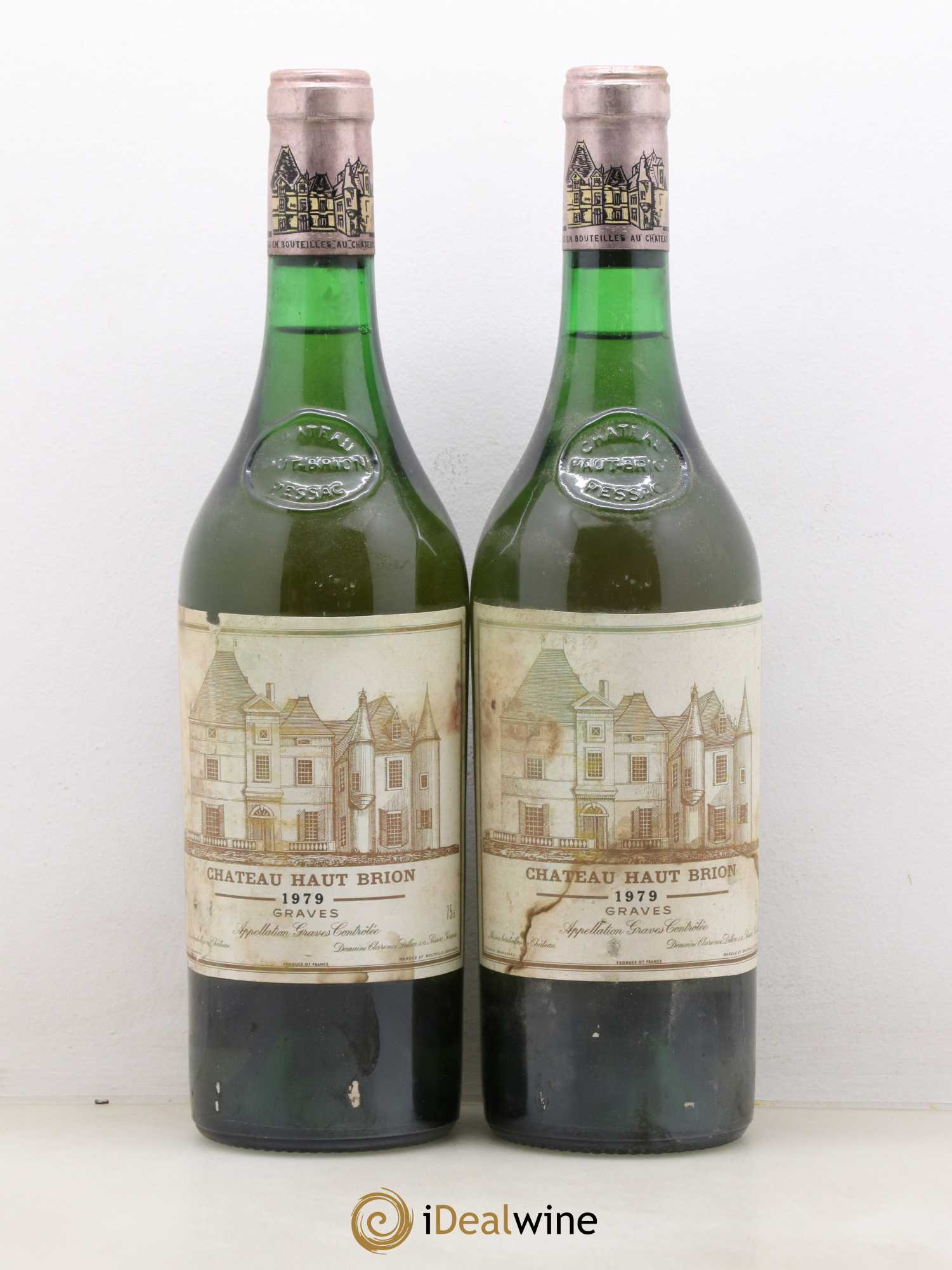 Château Haut Brion 1979 - Lot de 2 bouteilles - 0
