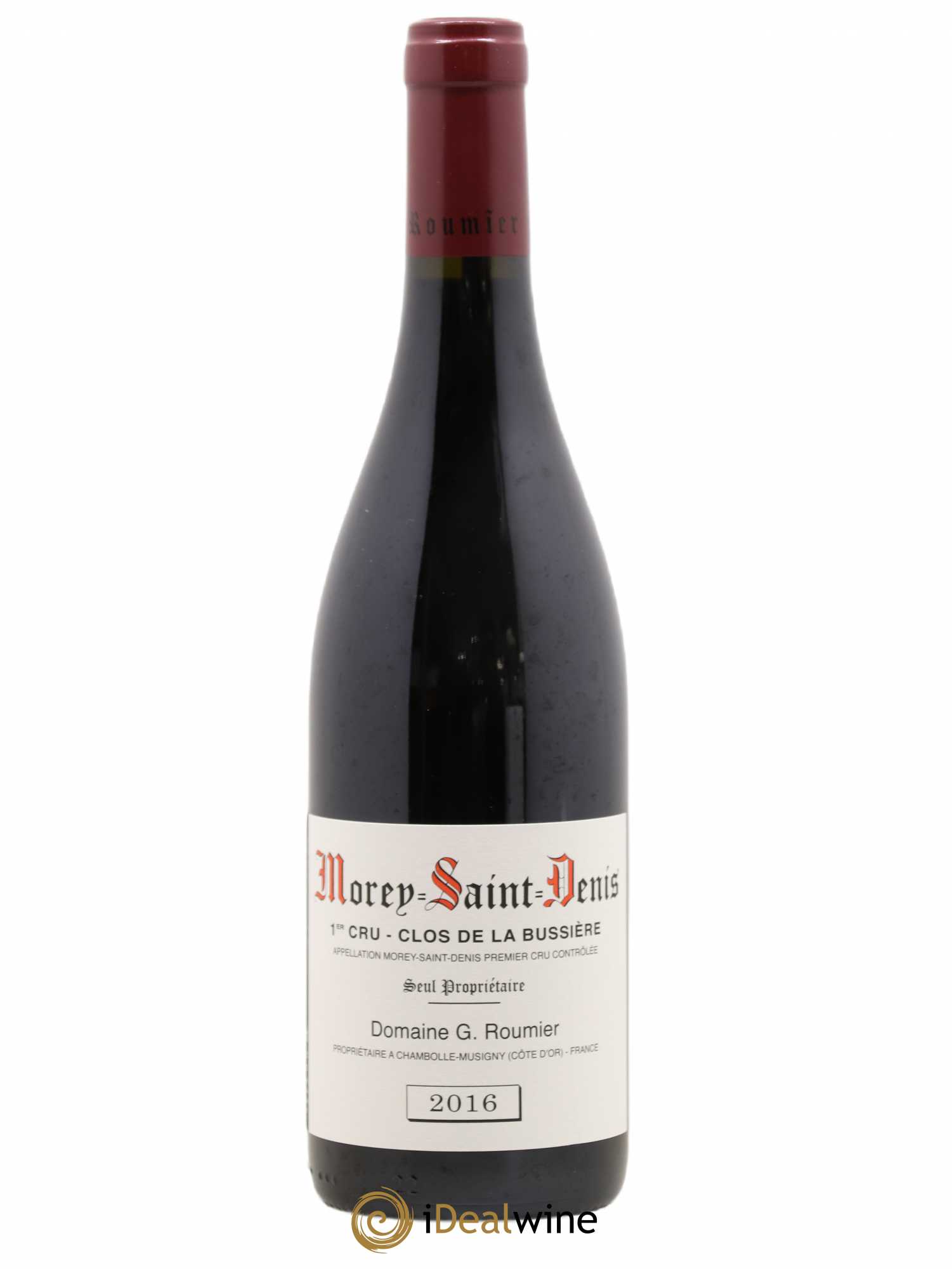 Morey-Saint-Denis 1er Cru Clos de la Bussière Georges Roumier (Domaine) 2016 - Lot de 1 bouteille - 0