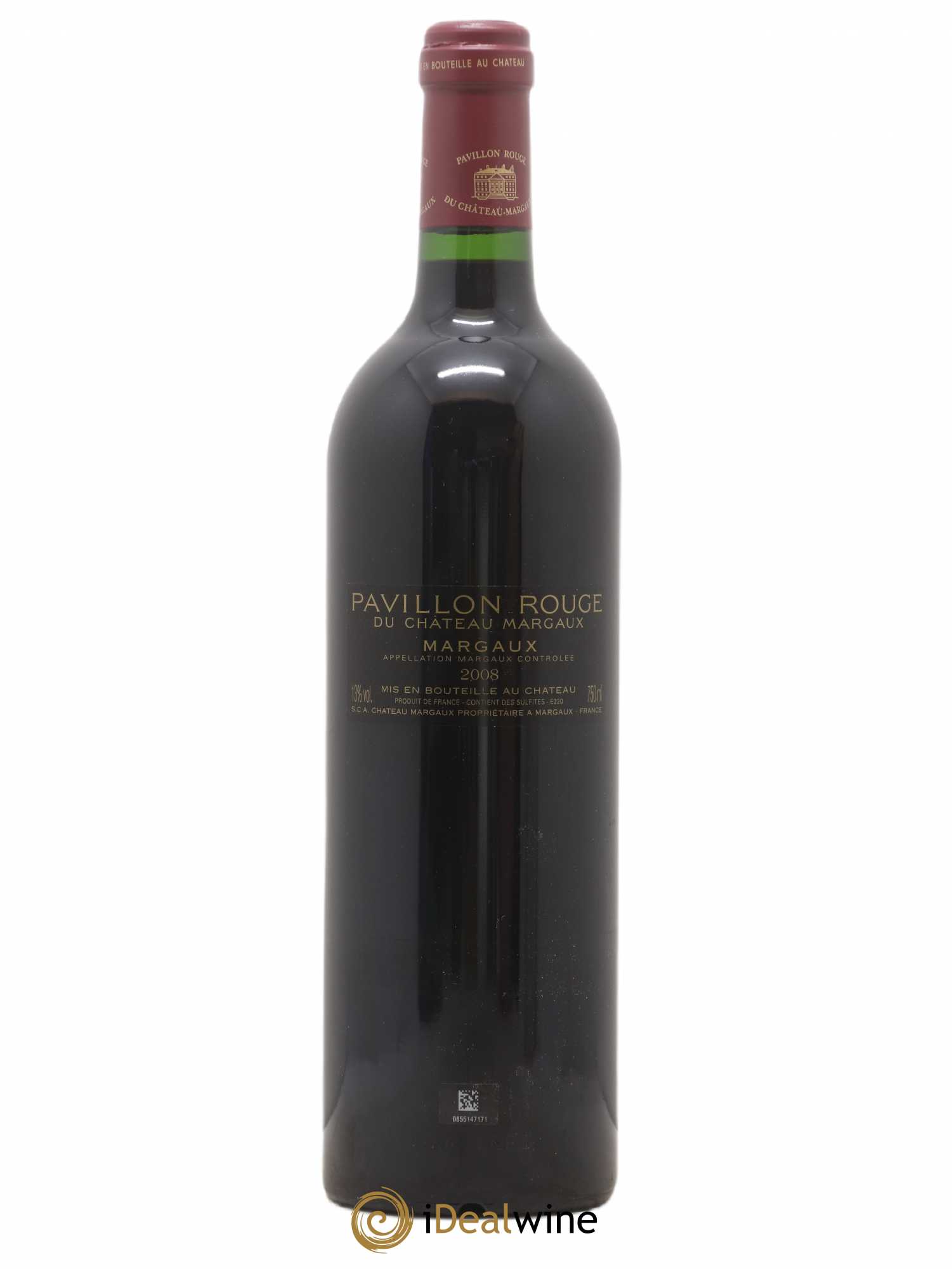 Pavillon Rouge du Château Margaux Second Vin 2008 - Lot de 1 bouteille - 1