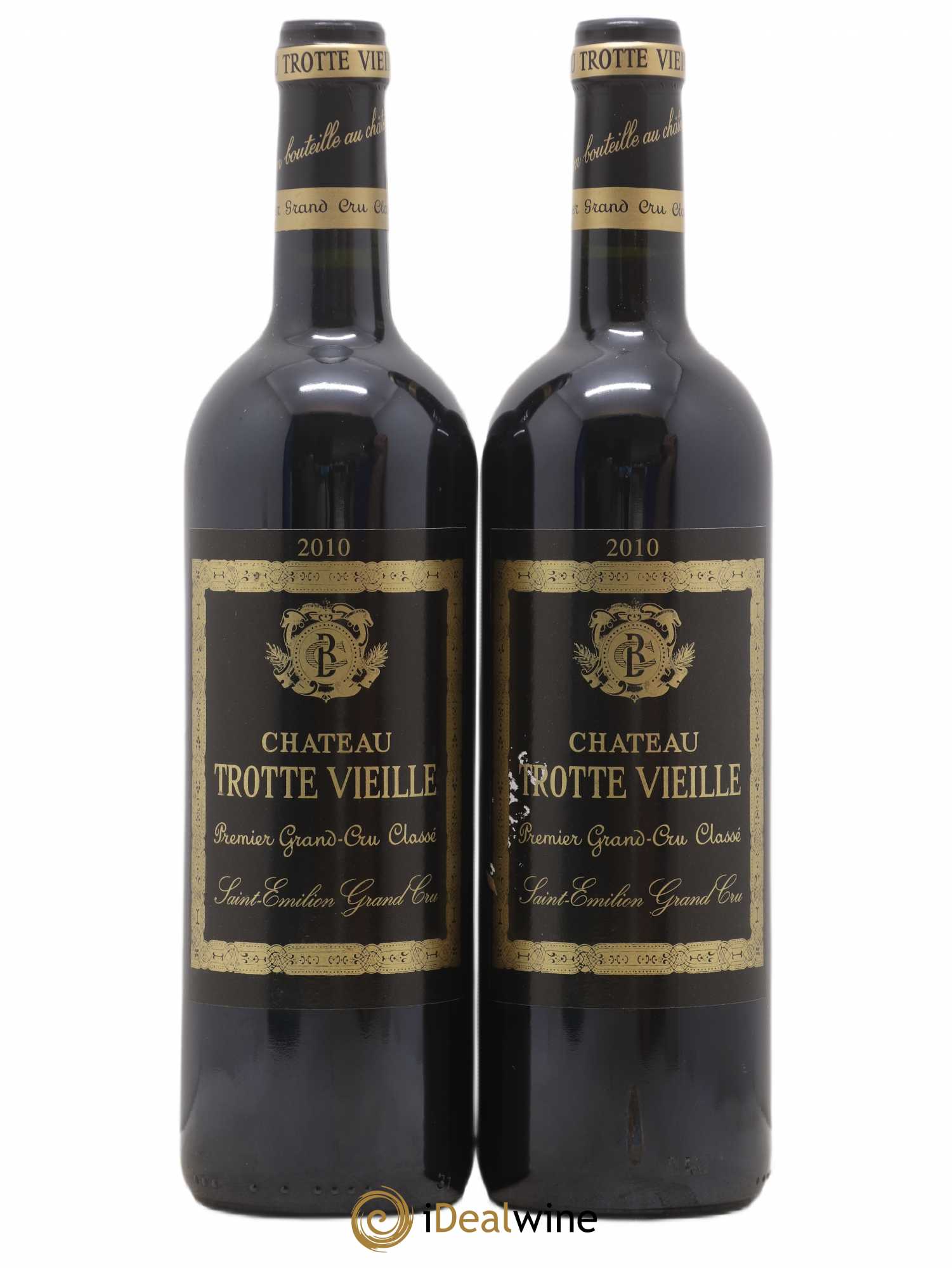 Château Trotte Vieille 1er Grand Cru Classé B 2010 - Lot de 2 bouteilles - 0
