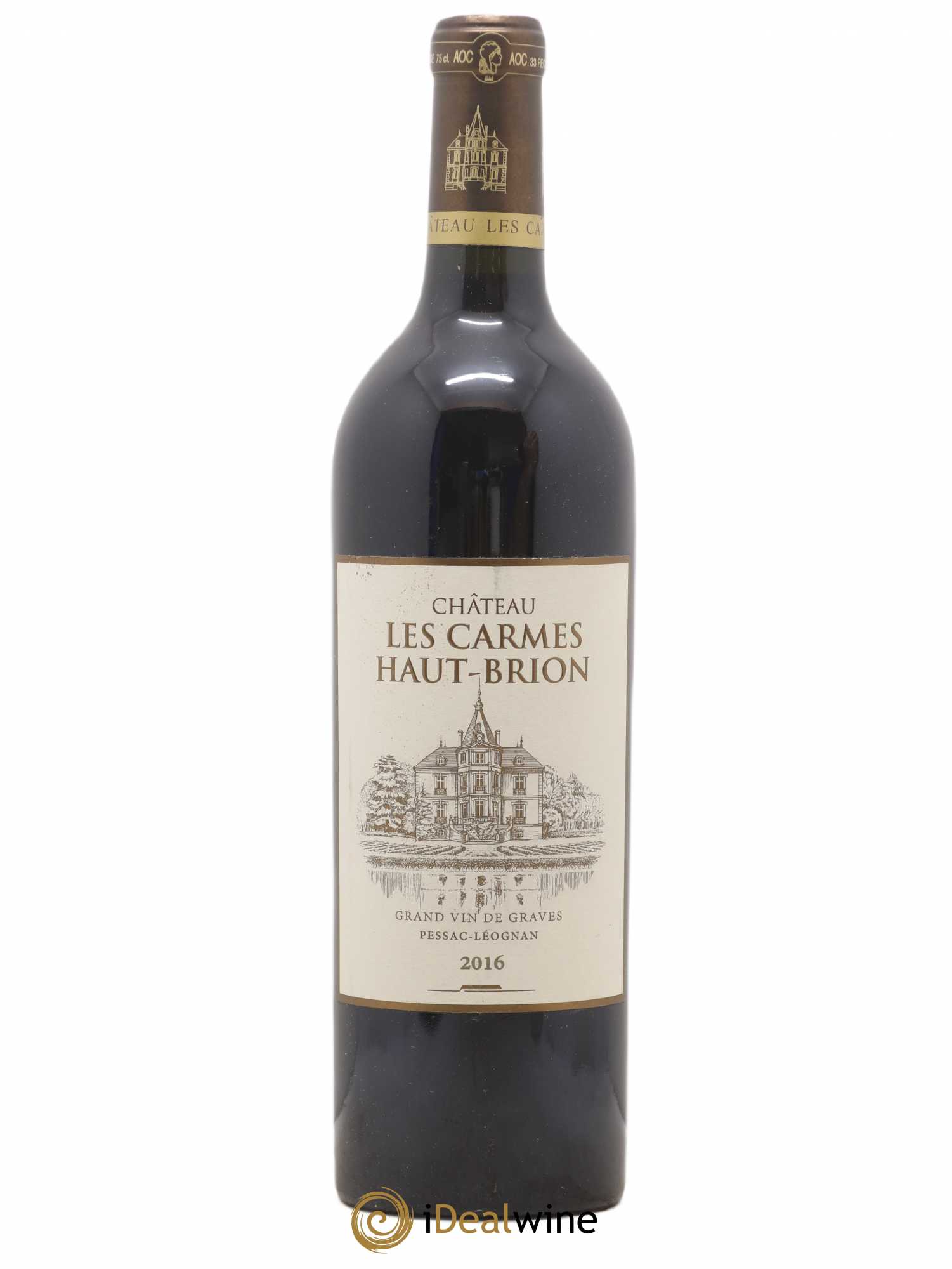 Château Les Carmes Haut-Brion 2016 - Lot de 1 bouteille - 0