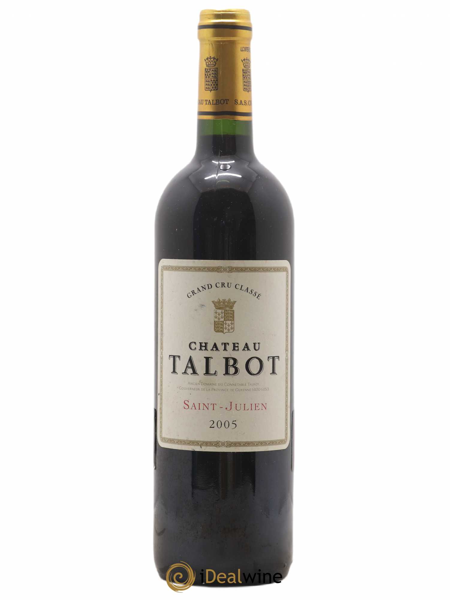 Château Talbot 4ème Grand Cru Classé 2005 - Lot de 1 bouteille - 0
