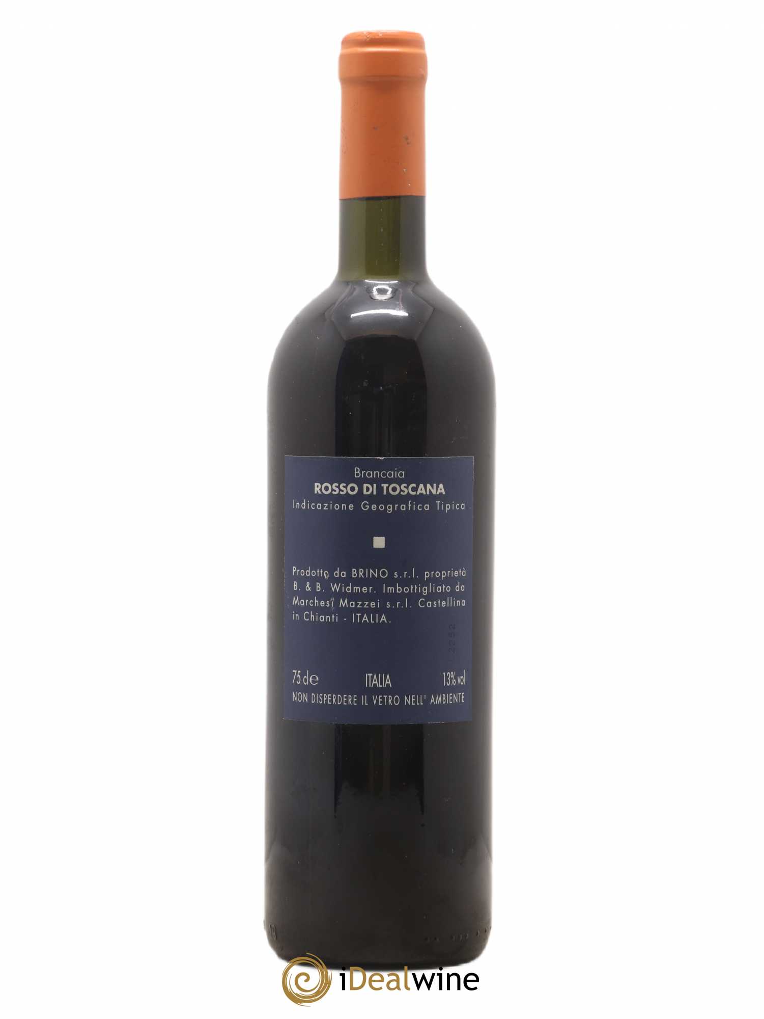 Toscana IGT Brancaia Rosso di Toscana (sans prix de réserve) 1996 - Posten von 1 Flasche - 1