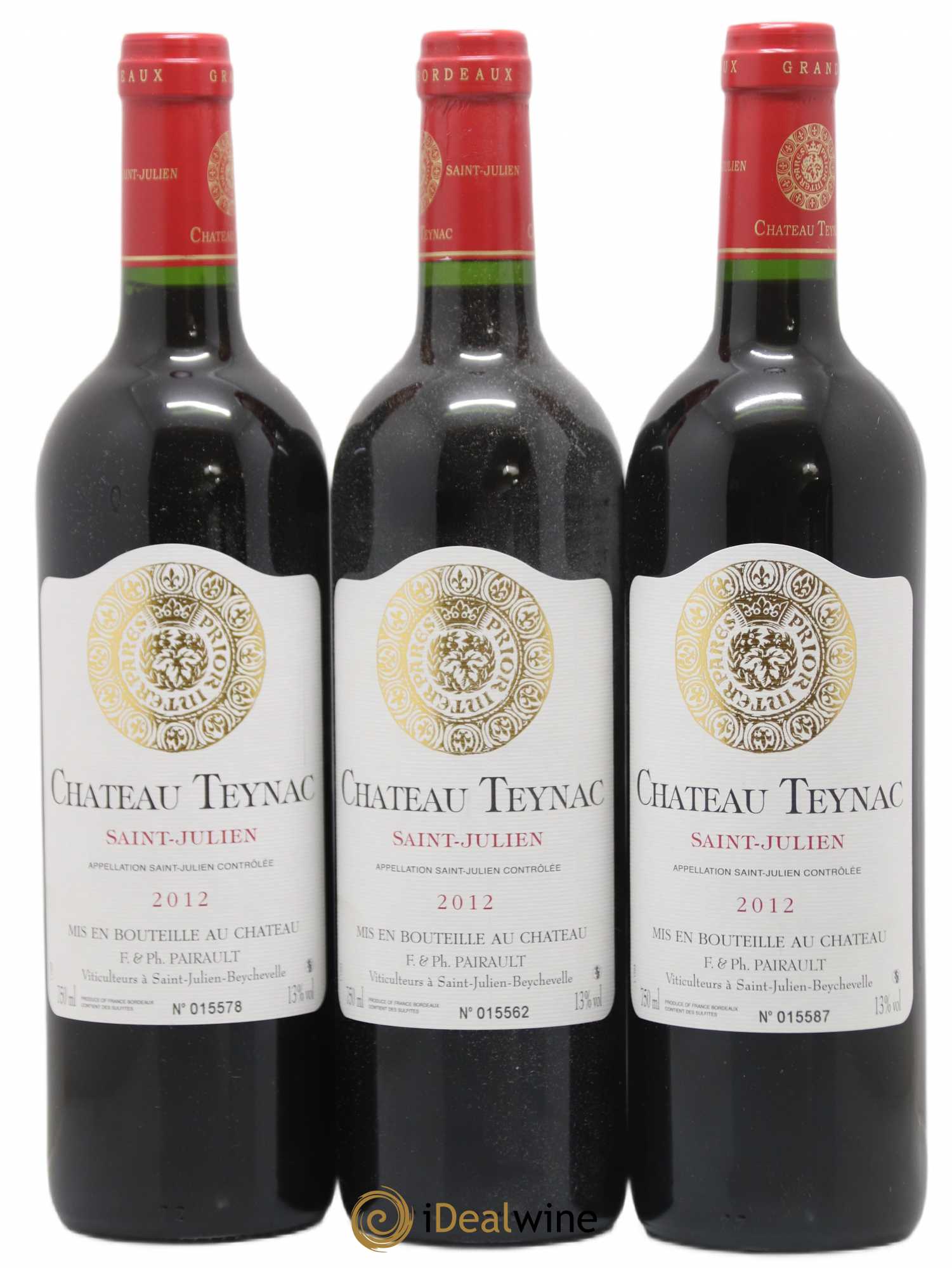 Château Teynac 2012 - Lot de 6 bouteilles - 1