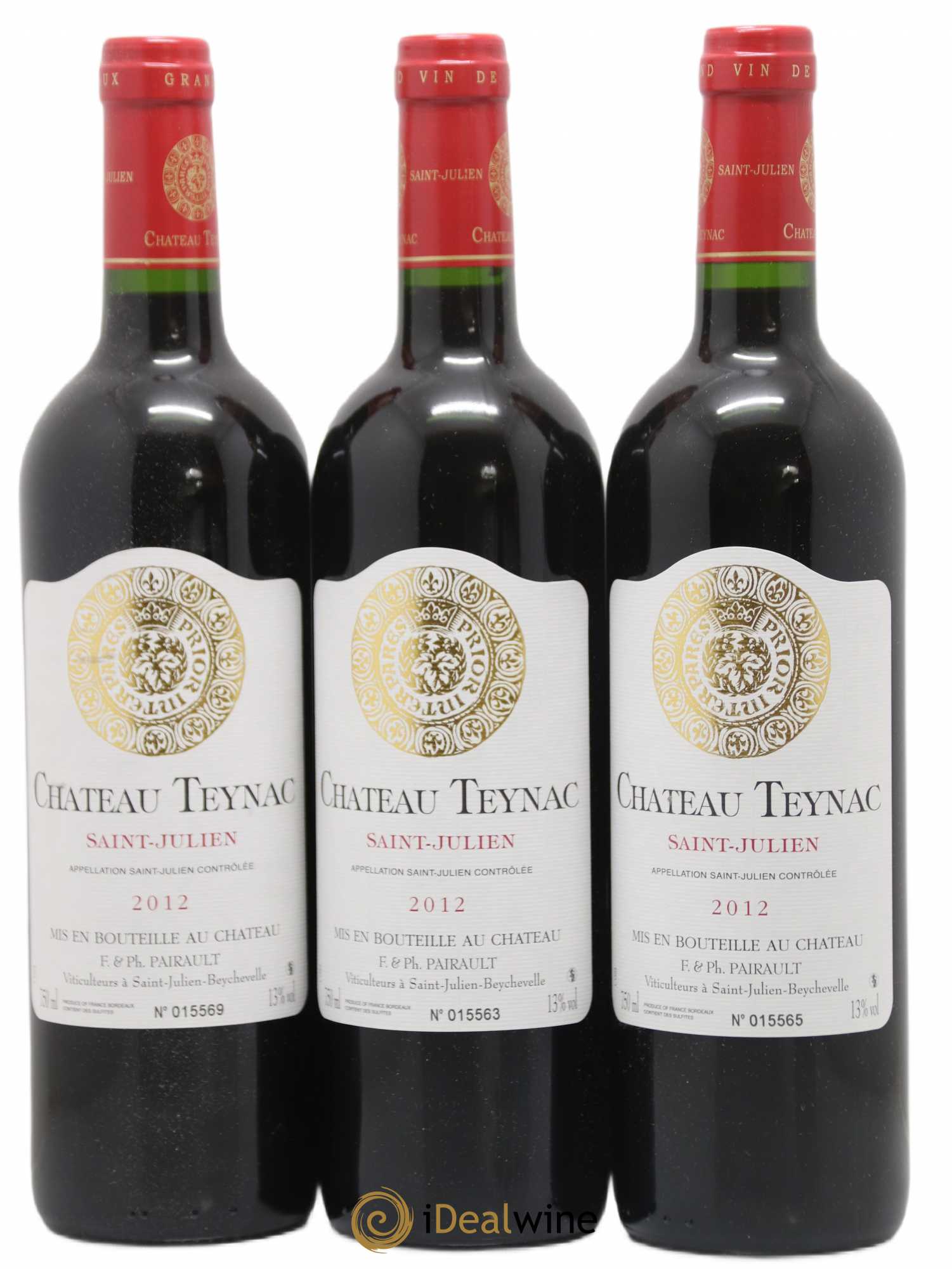 Château Teynac 2012 - Lot de 6 bouteilles - 2