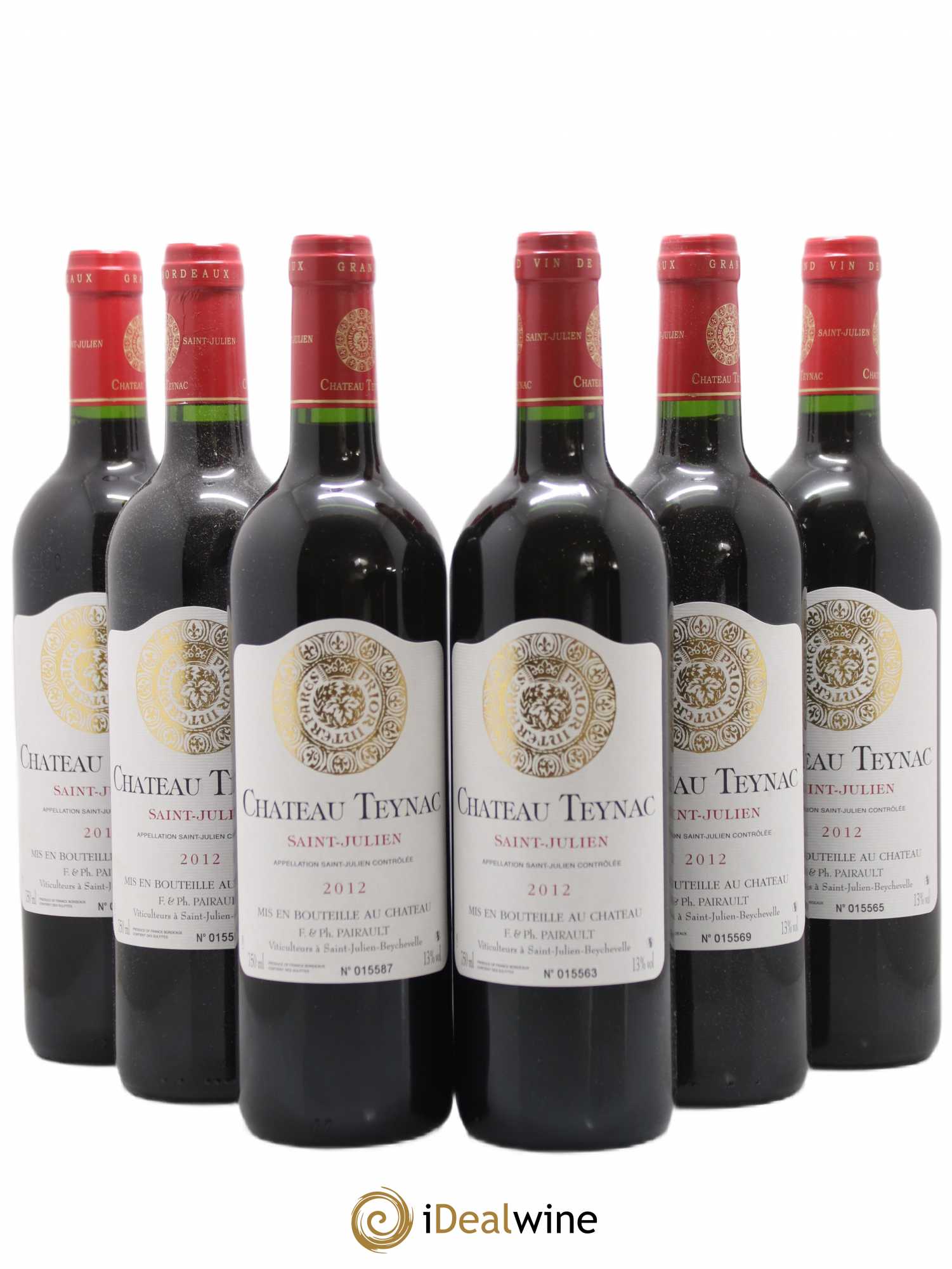 Château Teynac 2012 - Lot de 6 bouteilles - 0