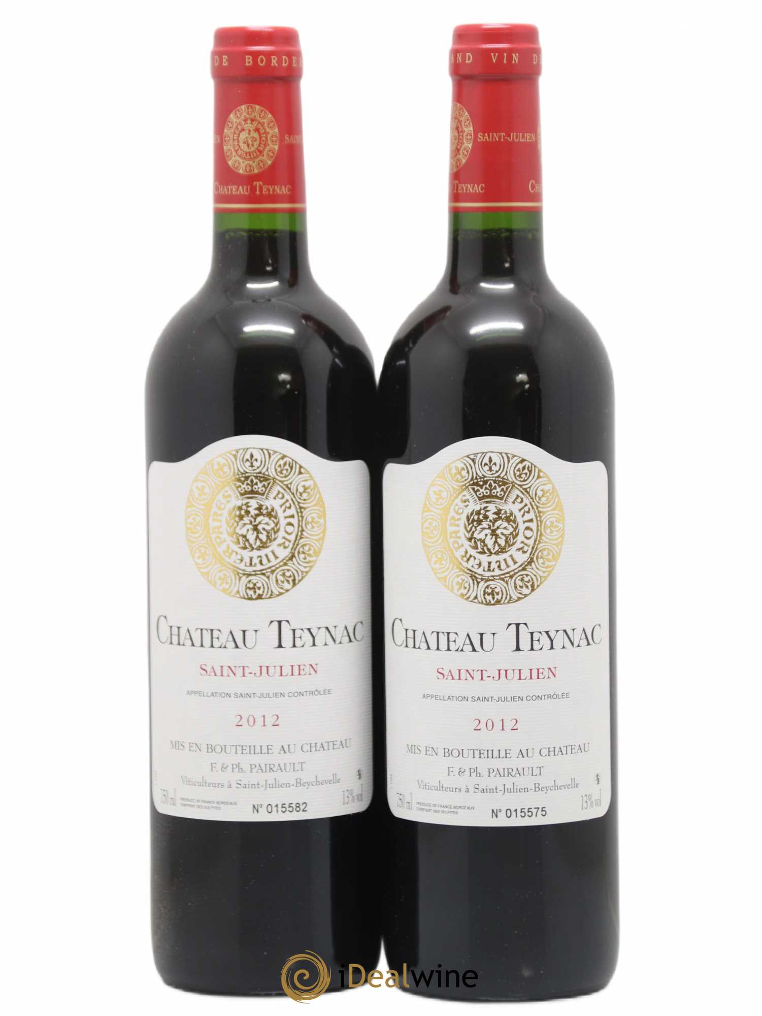 Château Teynac 2012 - Posten von 2 Flaschen - 0