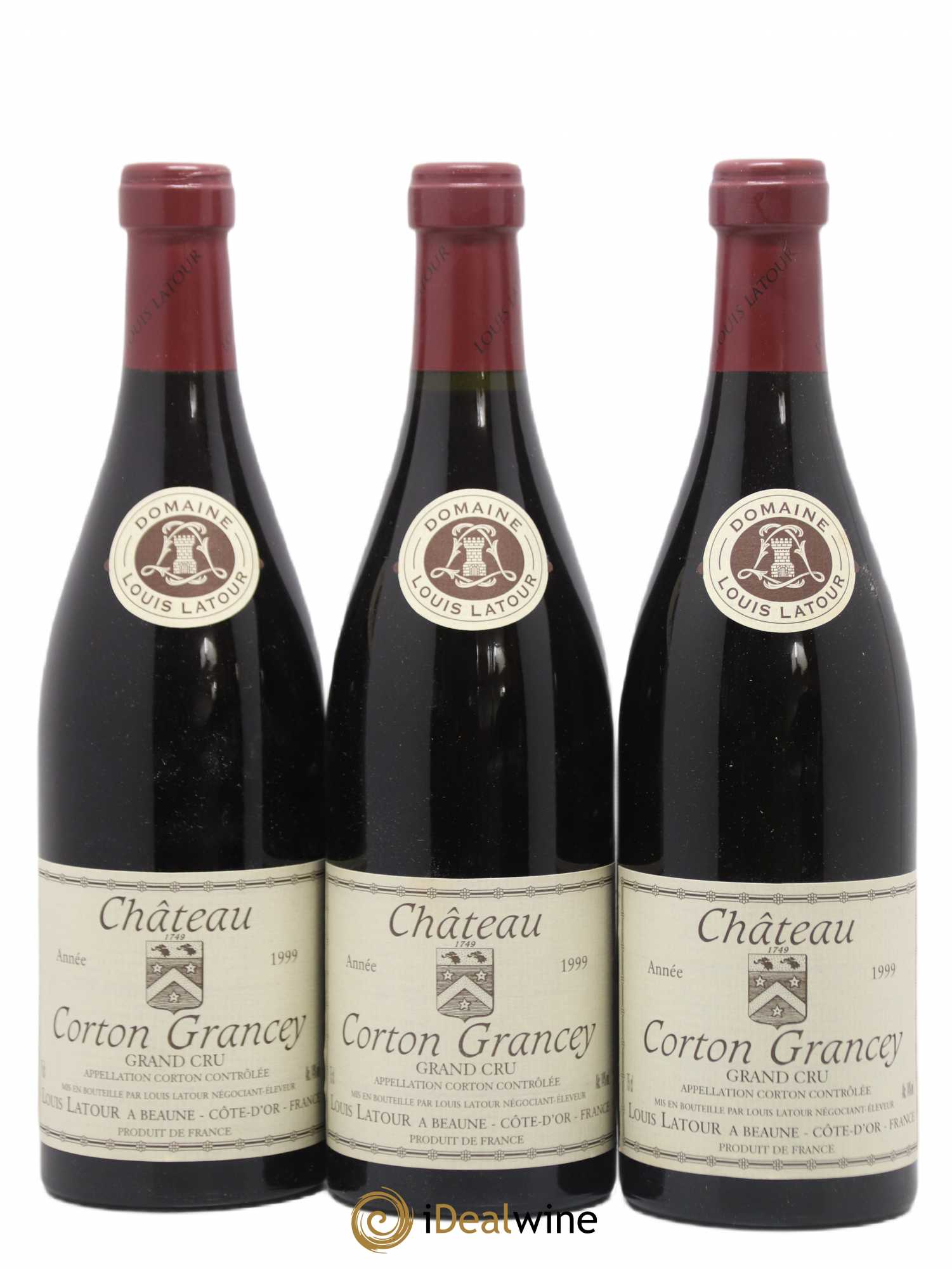 Corton Grand Cru Château Corton Grancey Louis Latour 1999 - Lot de 6 bouteilles - 2