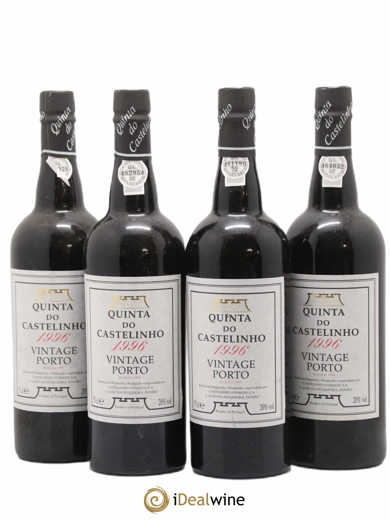Porto Quinta do Castelinho 1996 - Posten von 4 Flaschen - 0