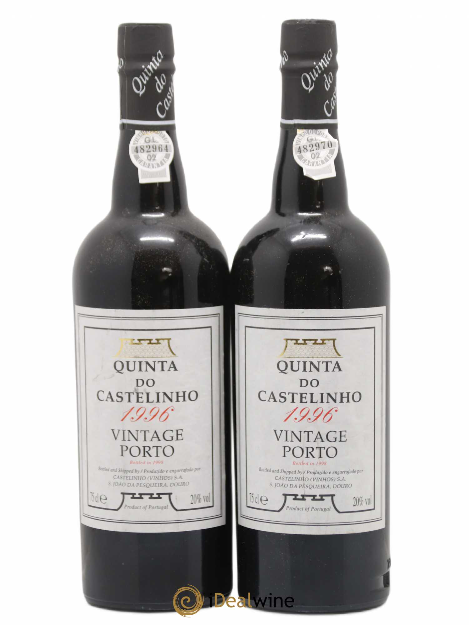 Porto Quinta do Castelinho 1996 - Lot de 2 bouteilles - 0