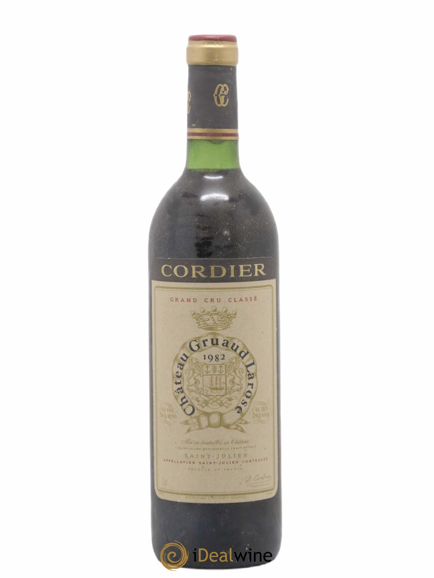 Château Gruaud Larose 2ème Grand Cru Classé 1982 - Lot de 1 bouteille - 0