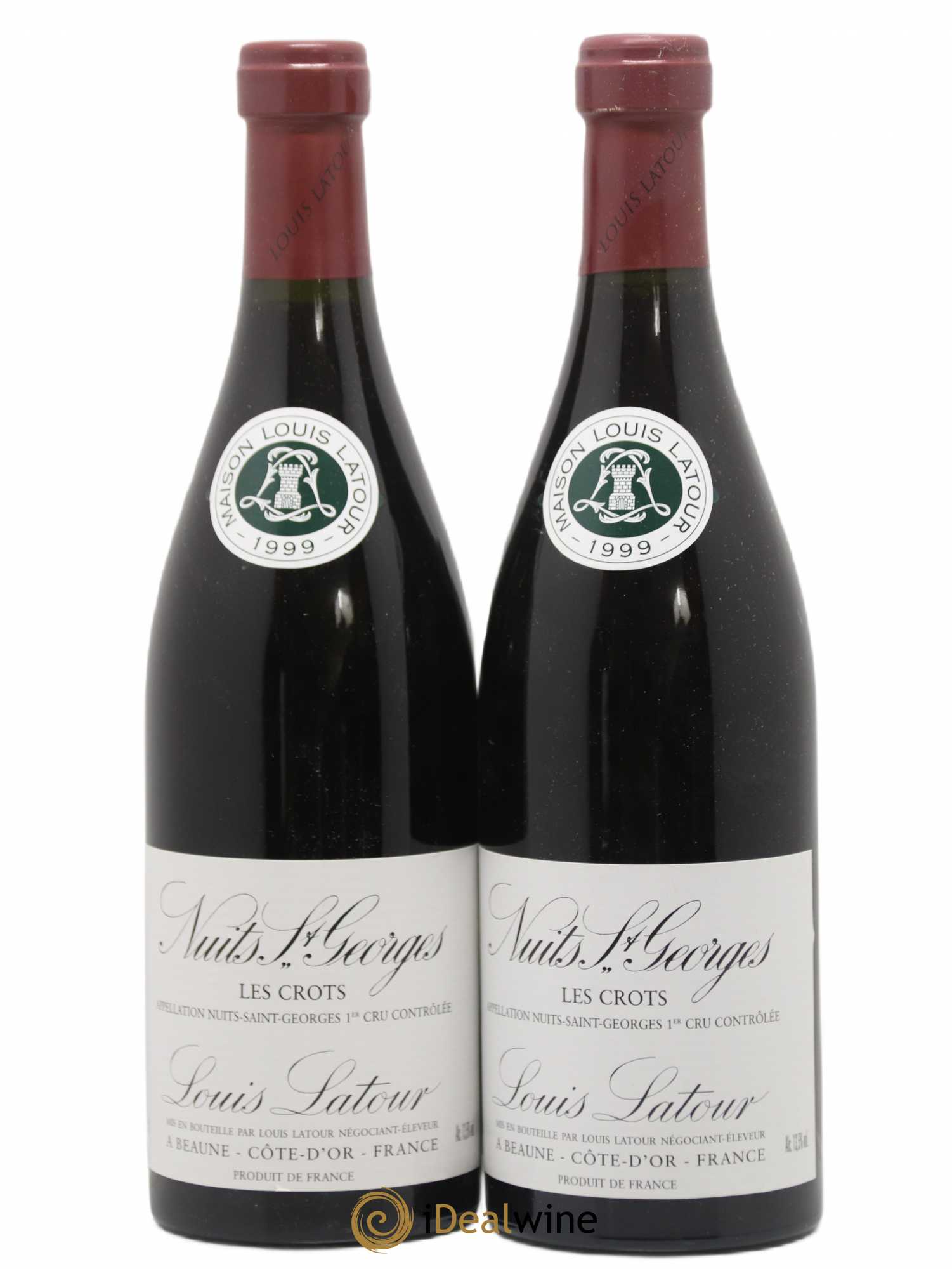 Nuits-Saint-Georges 1er Cru Les Crots Domaine Latour 1999 - Posten von 2 Flaschen - 0