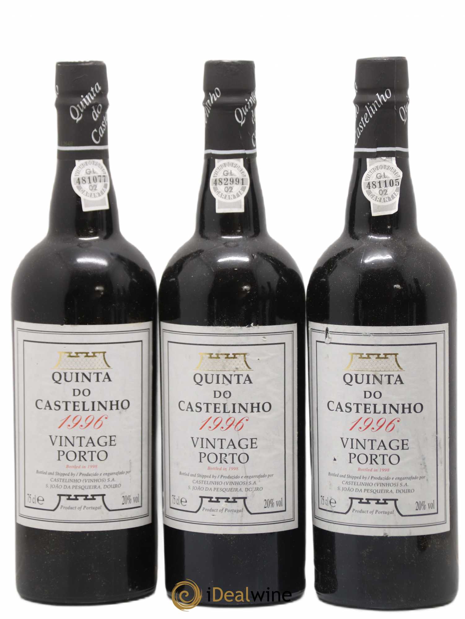 Porto Quinta do Castelinho 1996 - Lot de 6 bouteilles - 1