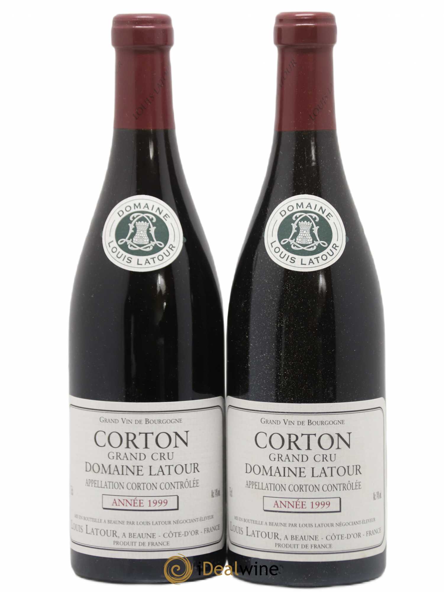 Corton Grand Cru Domaine Latour 1999 - Posten von 2 Flaschen - 0