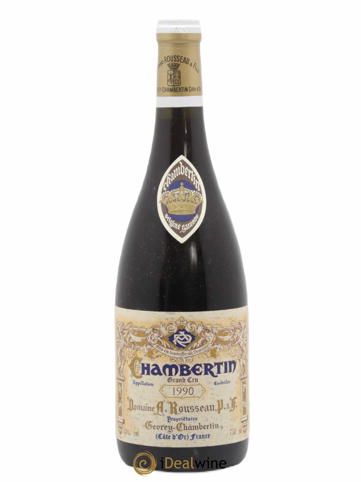 Chambertin Grand Cru Armand Rousseau (Domaine) 1990 - Lot de 1 bouteille - 0