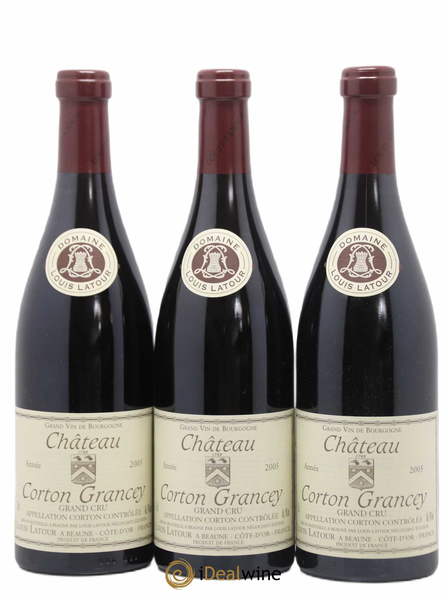 Corton Grand Cru Château Corton Grancey Louis Latour 2005 - Lot de 6 bouteilles - 2