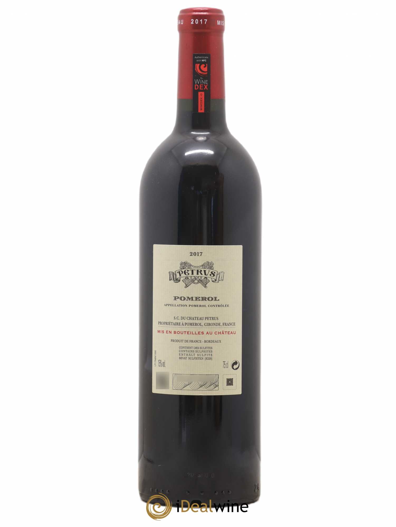Petrus 2017 - Lot de 1 bouteille - 1