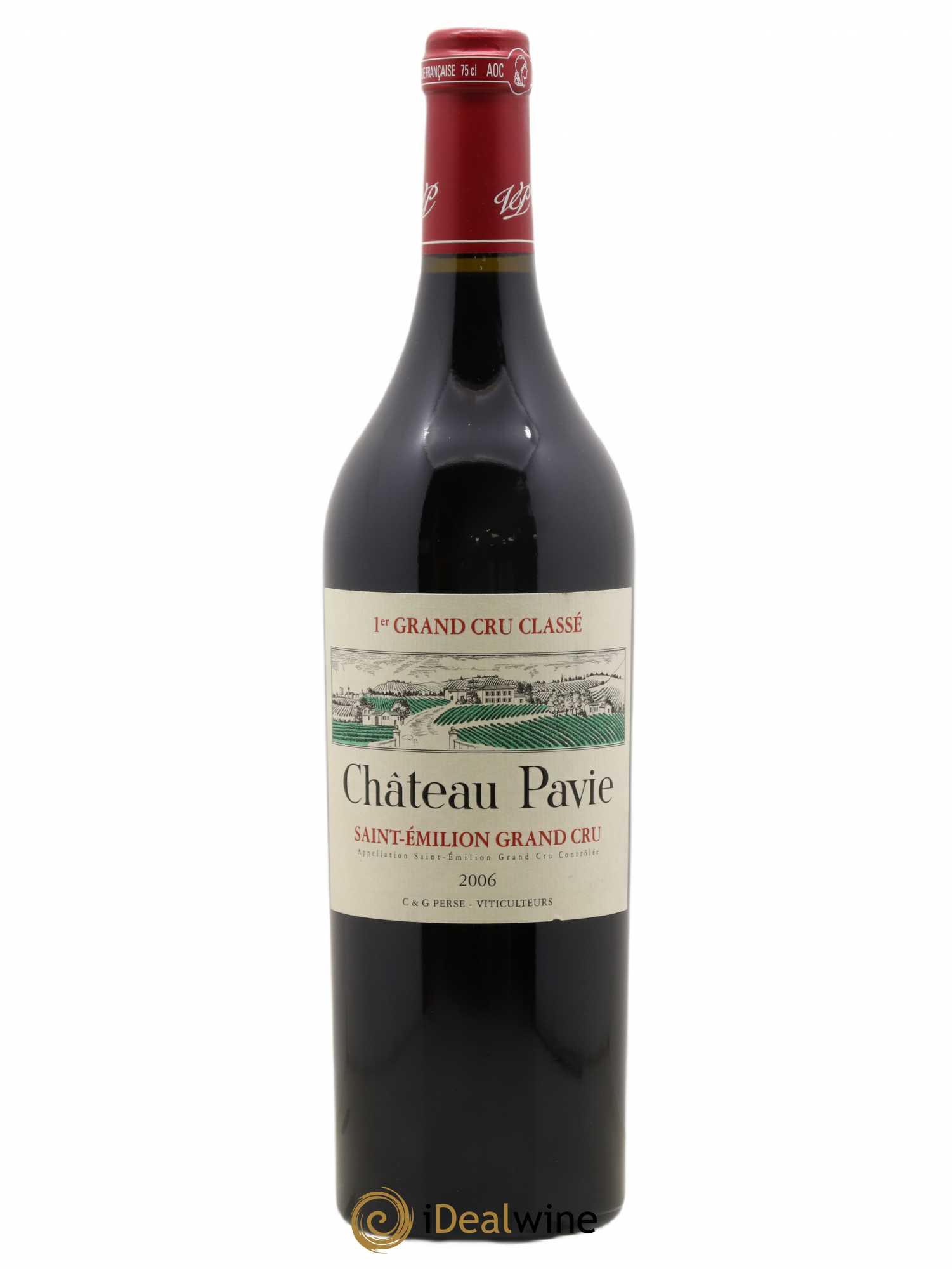 Château Pavie 1er Grand Cru Classé A 2006 - Lot de 1 bouteille - 0