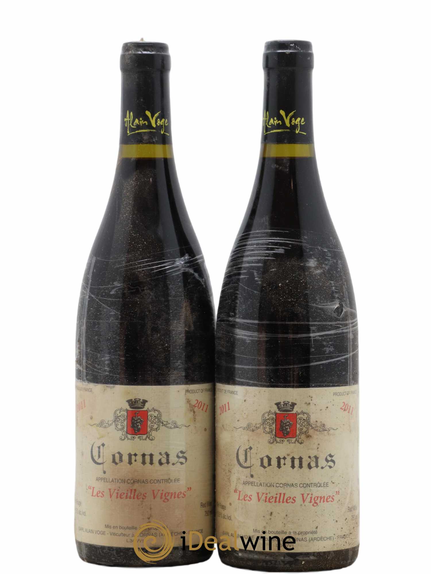 Cornas Les Vieilles Vignes Alain Voge (Domaine) 2011 - Lot de 2 bouteilles - 0