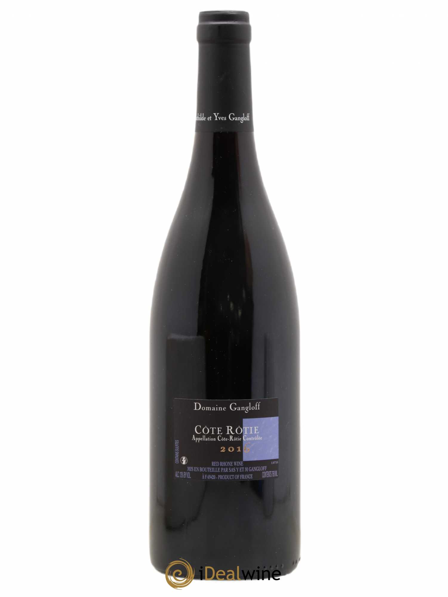 Côte-Rôtie La Barbarine Gangloff (Domaine) 2016 - Lot de 1 bouteille - 1