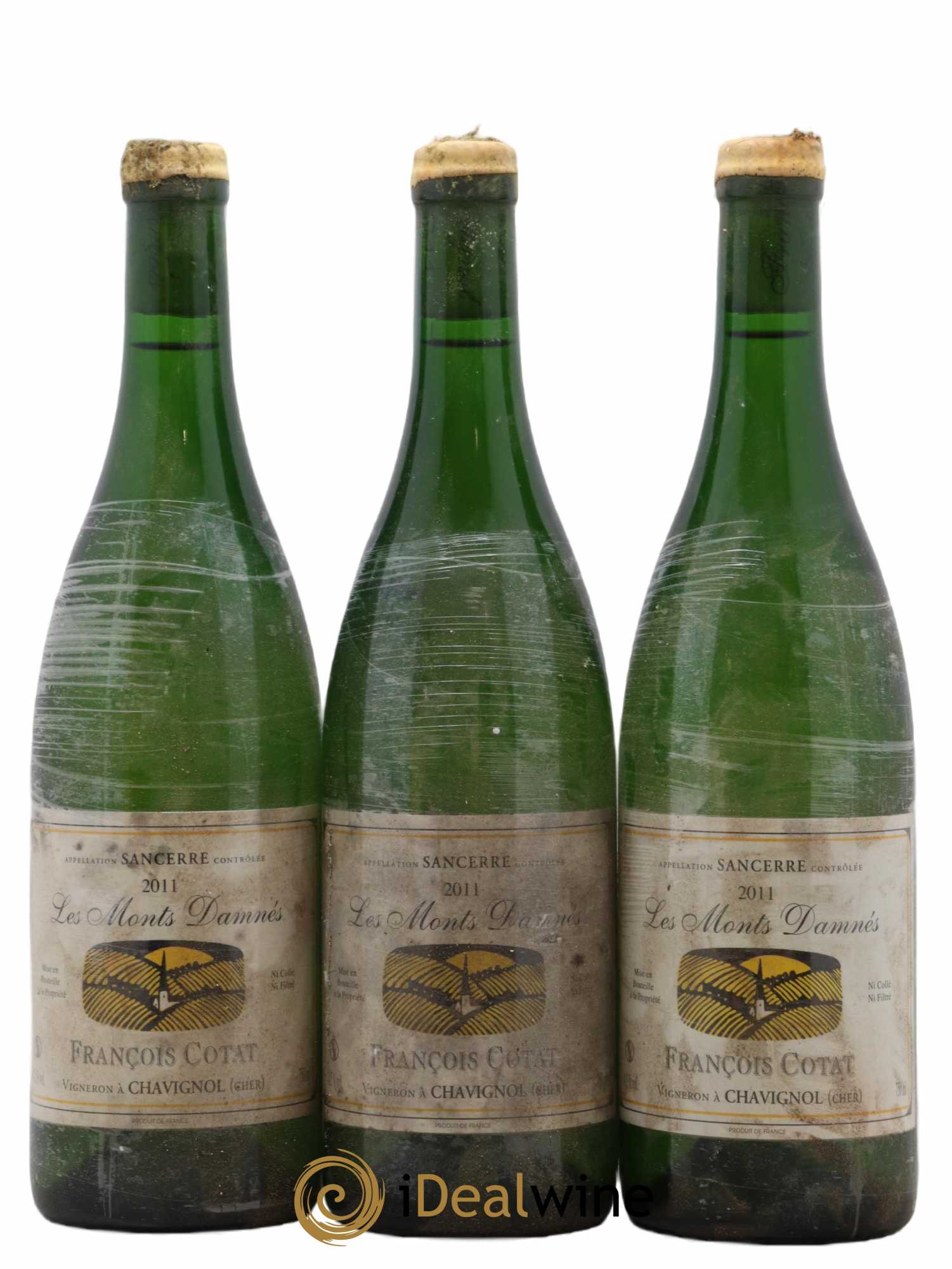 Sancerre Les Monts Damnés François Cotat 2011 - Lot de 3 bouteilles - 0