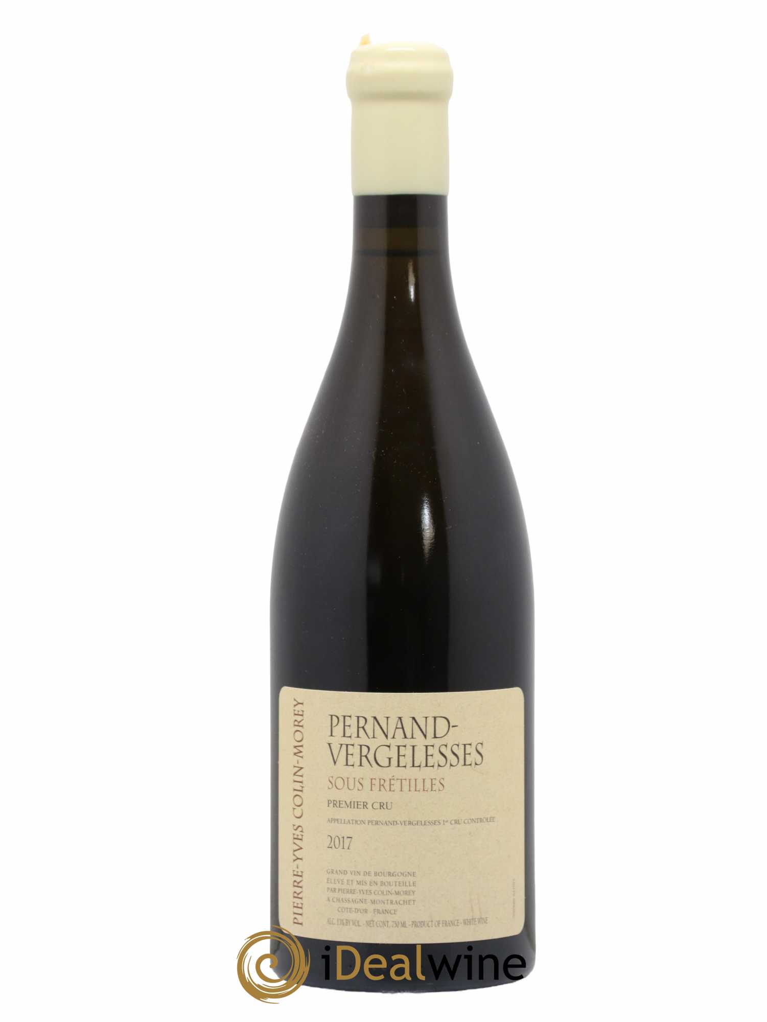 Pernand-Vergelesses 1er Cru Sous Frétilles Pierre-Yves Colin Morey 2017 - Lot de 1 bouteille - 0