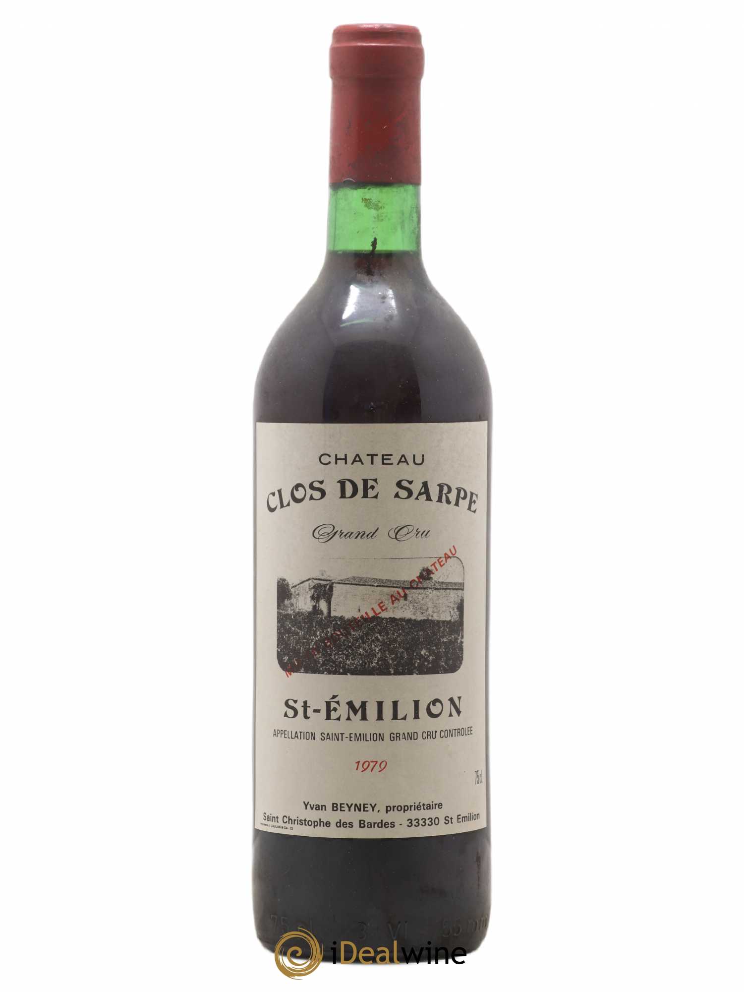 Clos de Sarpe Grand Cru Classé 1979 - Lot de 1 bouteille - 0