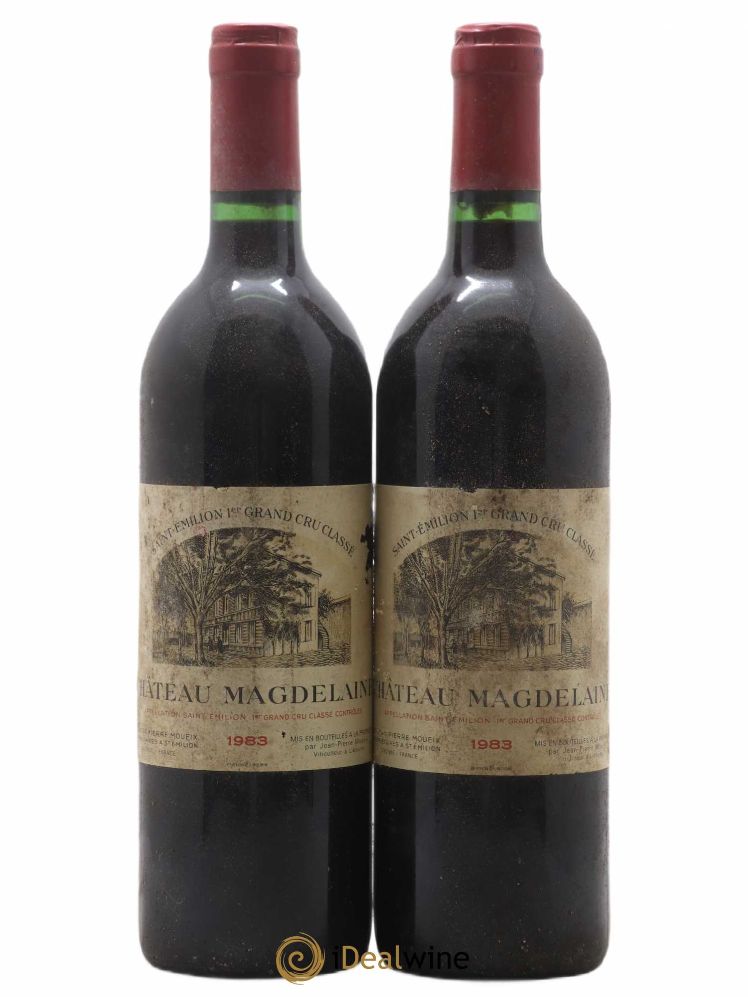 Château Magdelaine 1983 - Lot de 2 bouteilles - 0