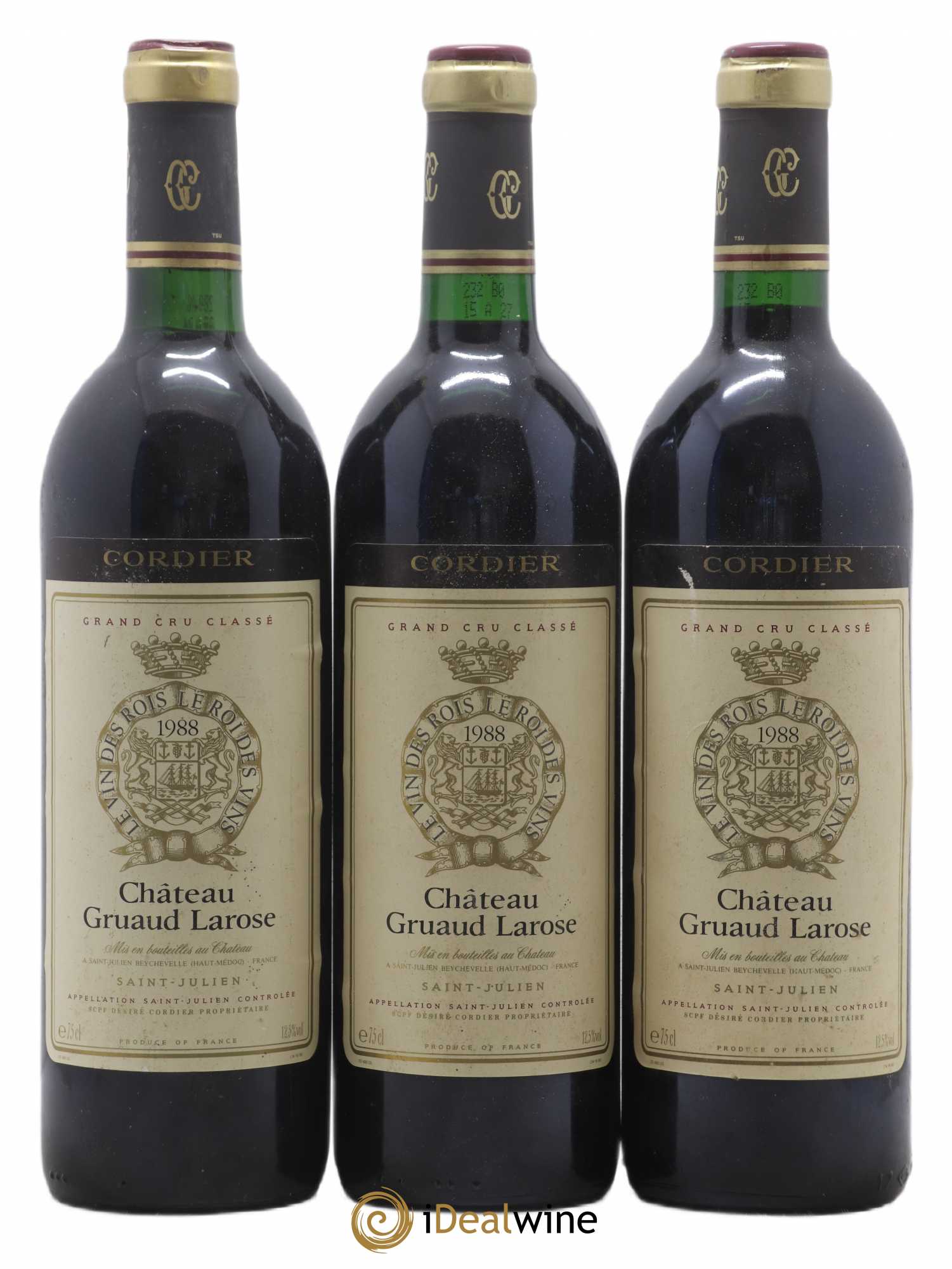 Château Gruaud Larose 2ème Grand Cru Classé 1988 - Lot de 6 bouteilles - 2
