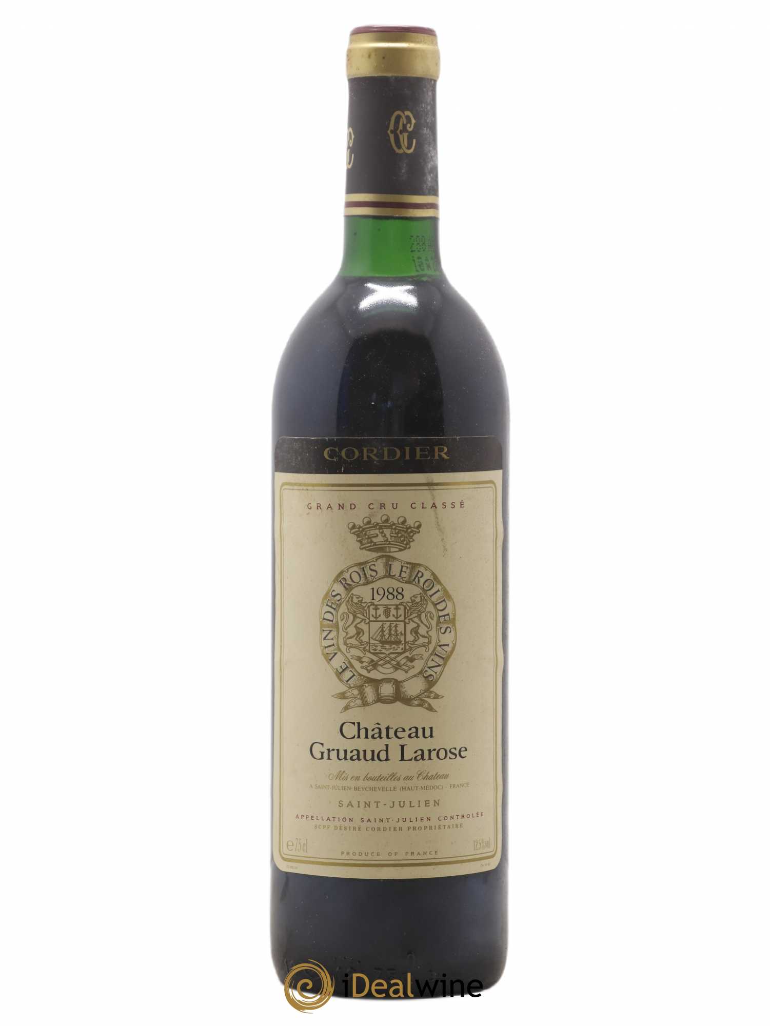 Château Gruaud Larose 2ème Grand Cru Classé 1988 - Lot de 1 bouteille - 0