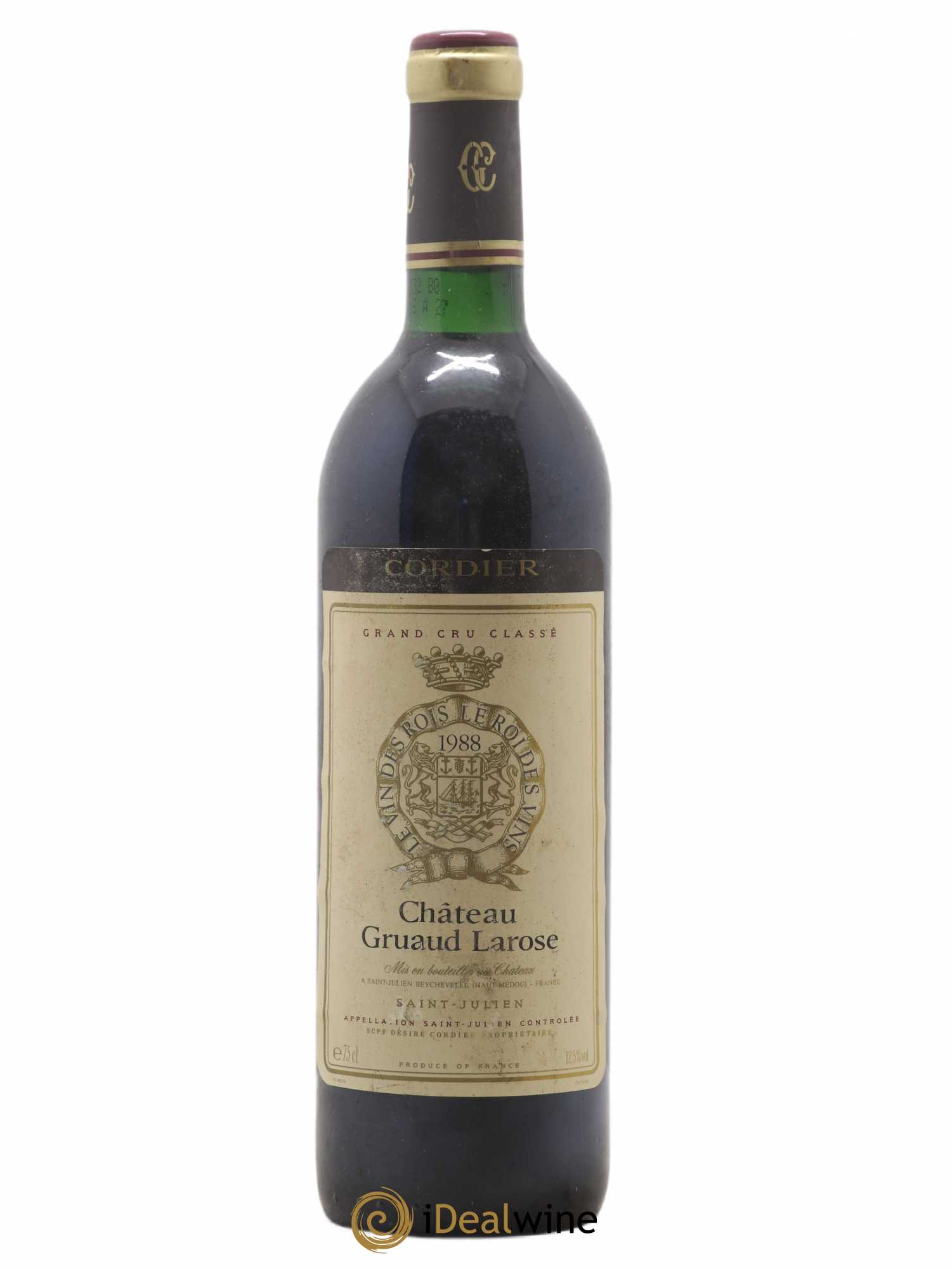 Château Gruaud Larose 2ème Grand Cru Classé 1988 - Lot de 1 bouteille - 0