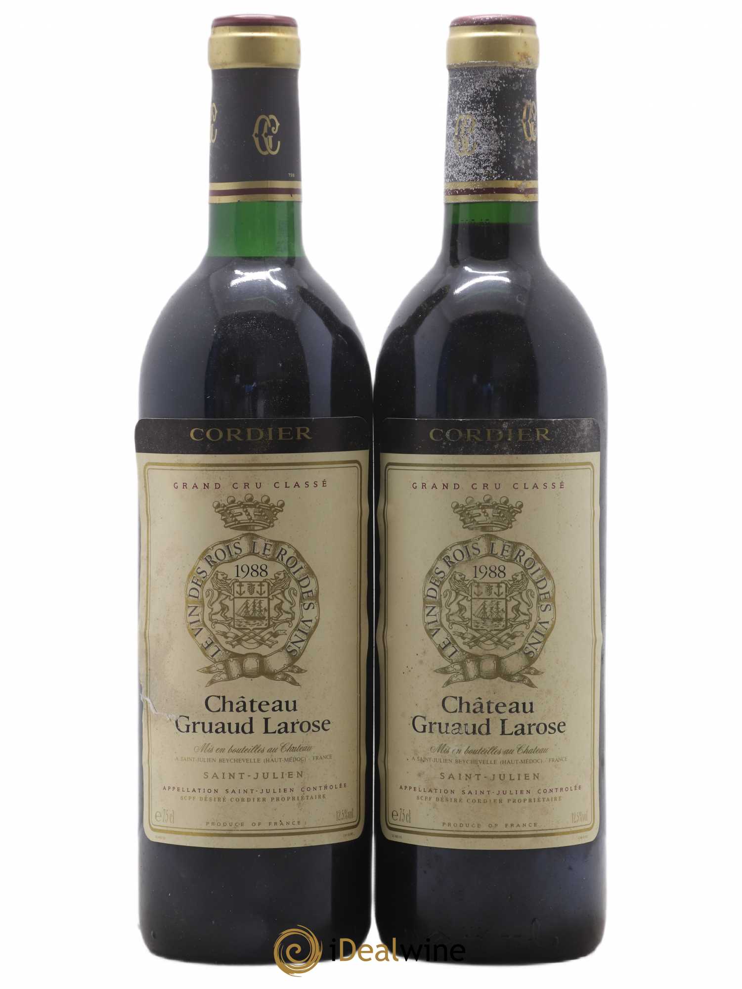 Château Gruaud Larose 2ème Grand Cru Classé 1988 - Lot de 2 bouteilles - 0