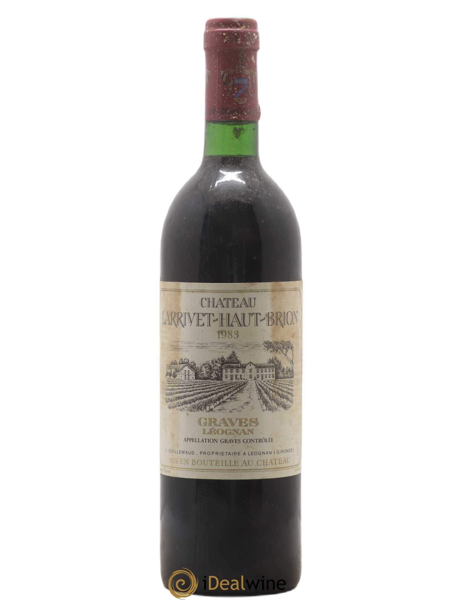 Château Larrivet Haut-Brion 1983 - Lot de 1 bouteille - 0