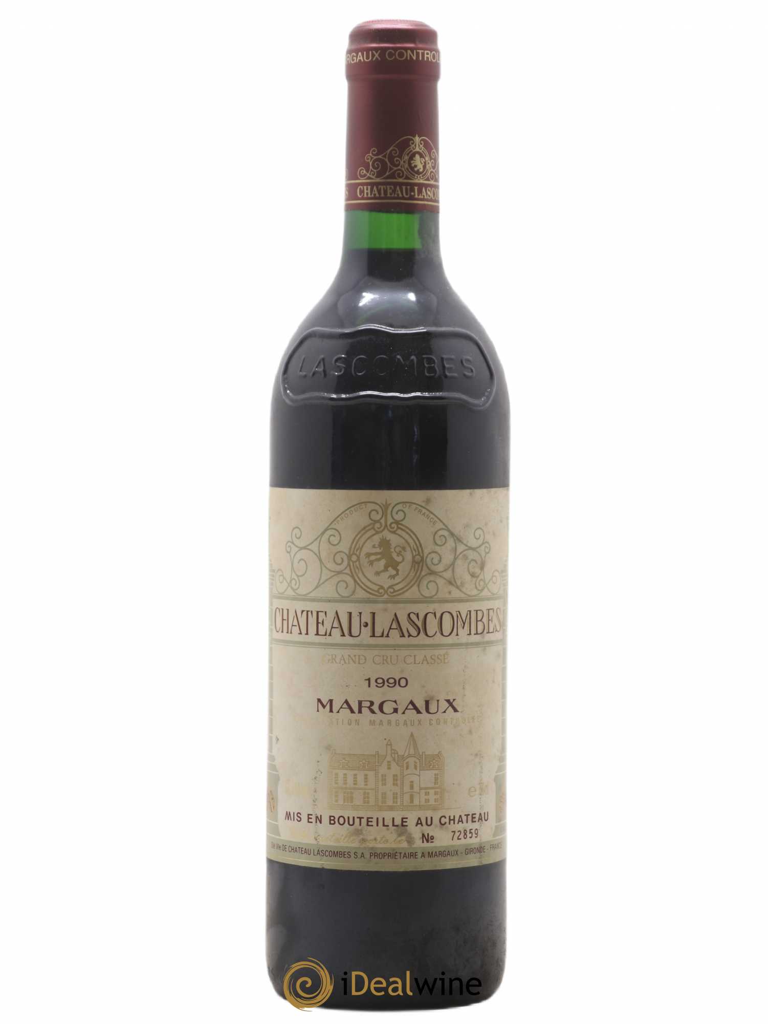 Château Lascombes 2ème Grand Cru Classé 1990 - Lot de 1 bouteille - 0