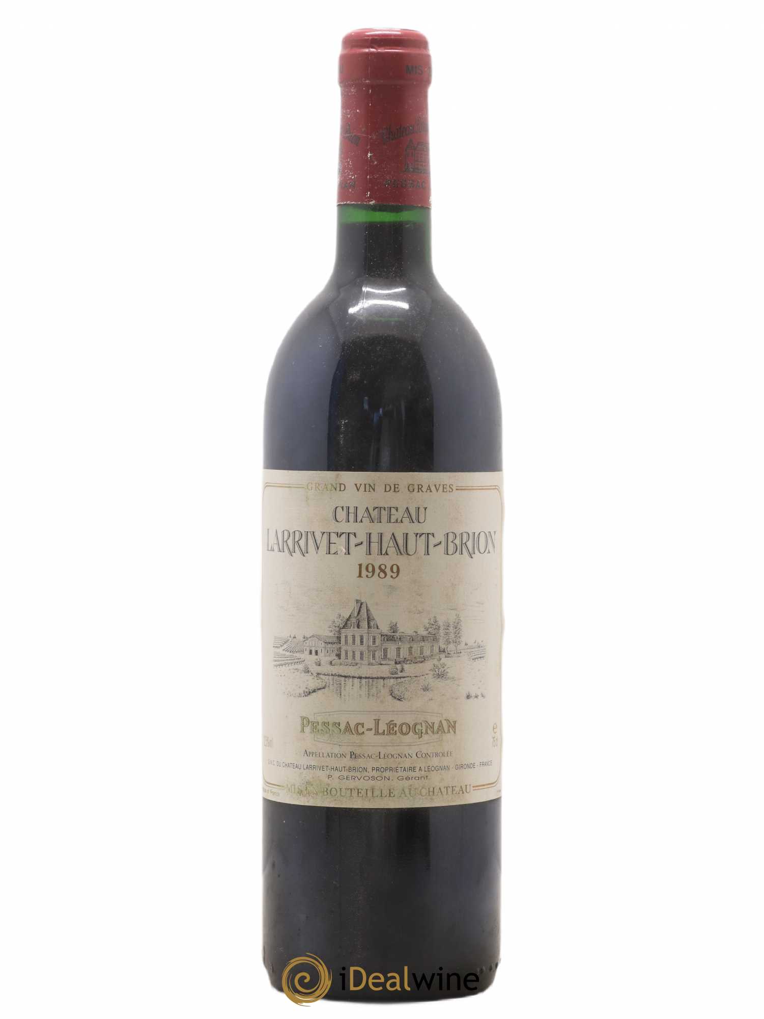 Château Larrivet Haut-Brion 1989 - Lot de 1 bouteille - 0