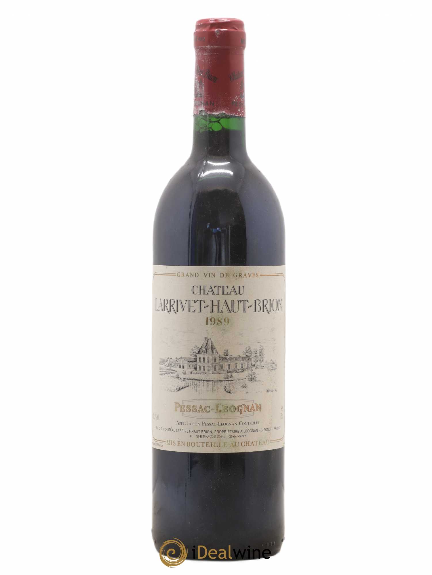 Château Larrivet Haut-Brion 1989 - Lot de 1 bouteille - 0