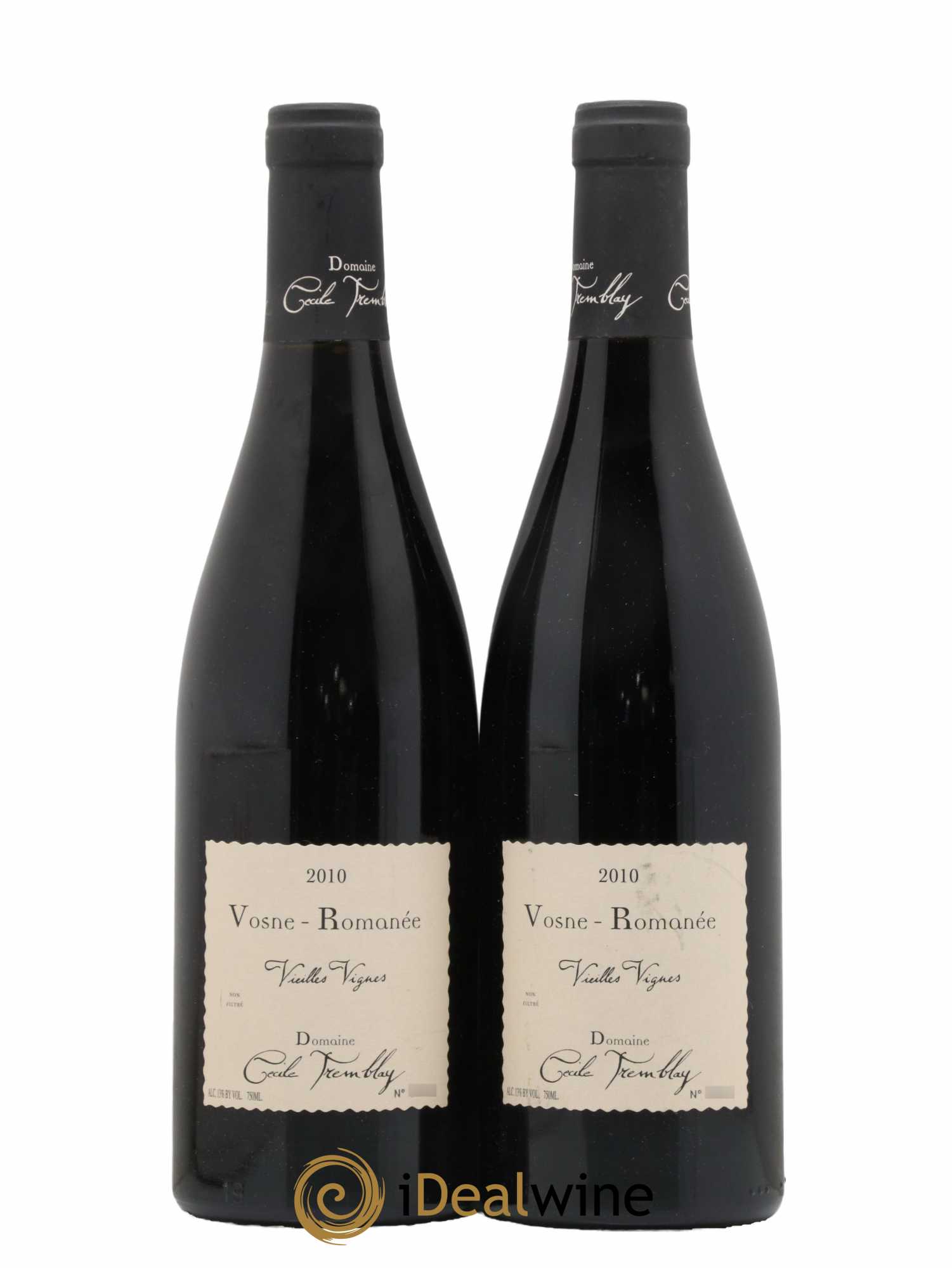 Vosne-Romanée Vieilles Vignes Cécile Tremblay 2010 - Lot de 2 bouteilles - 0