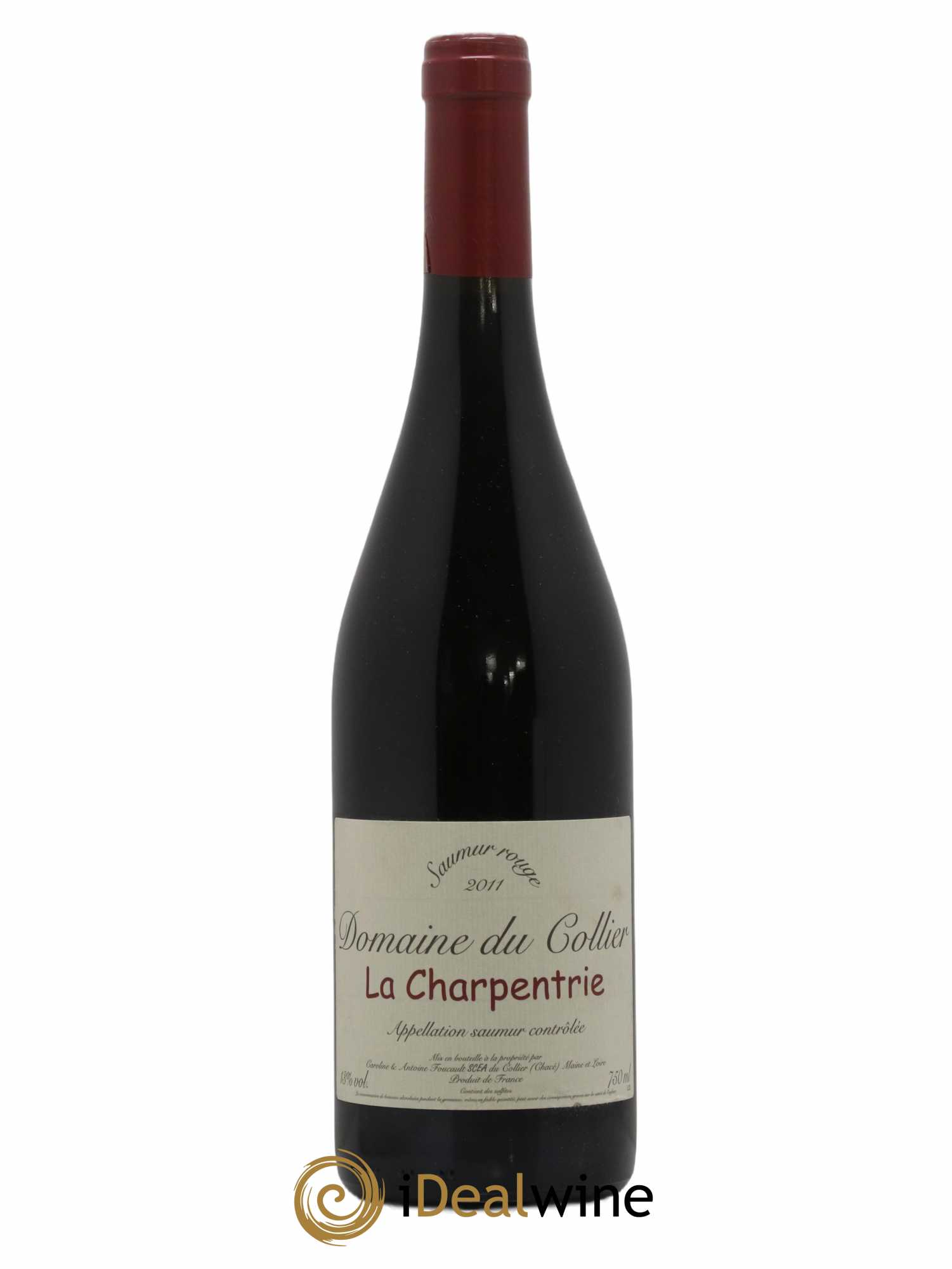 Saumur La Charpentrie Domaine du Collier 2011 - Lot of 1 bottle - 0