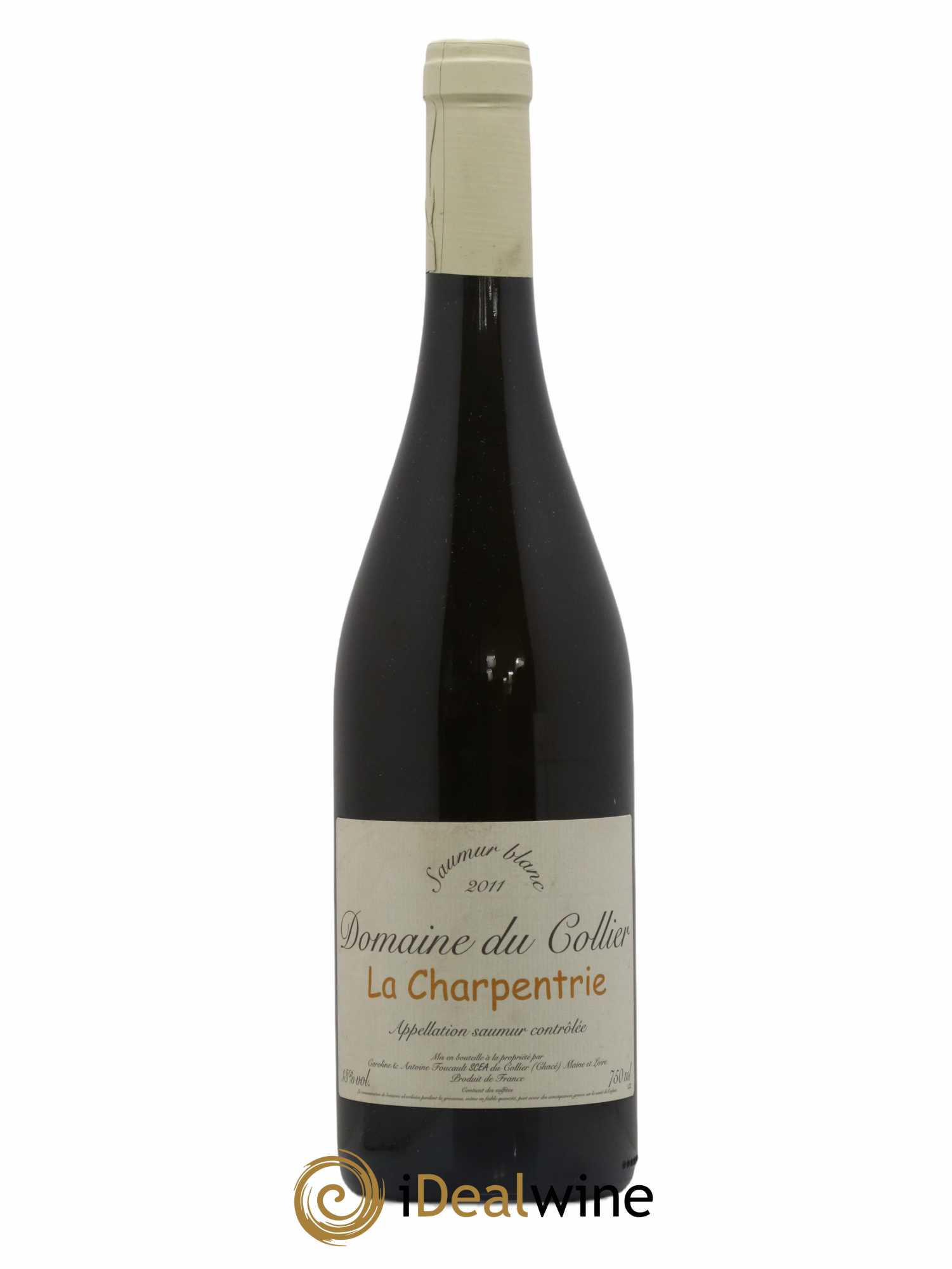 Saumur La Charpentrie Domaine du Collier 2011 - Lot de 1 bouteille - 0