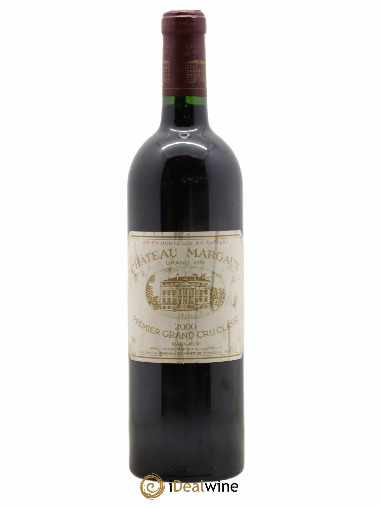 Château Margaux 1er Grand Cru Classé 2000 - Lot de 1 bouteille - 0
