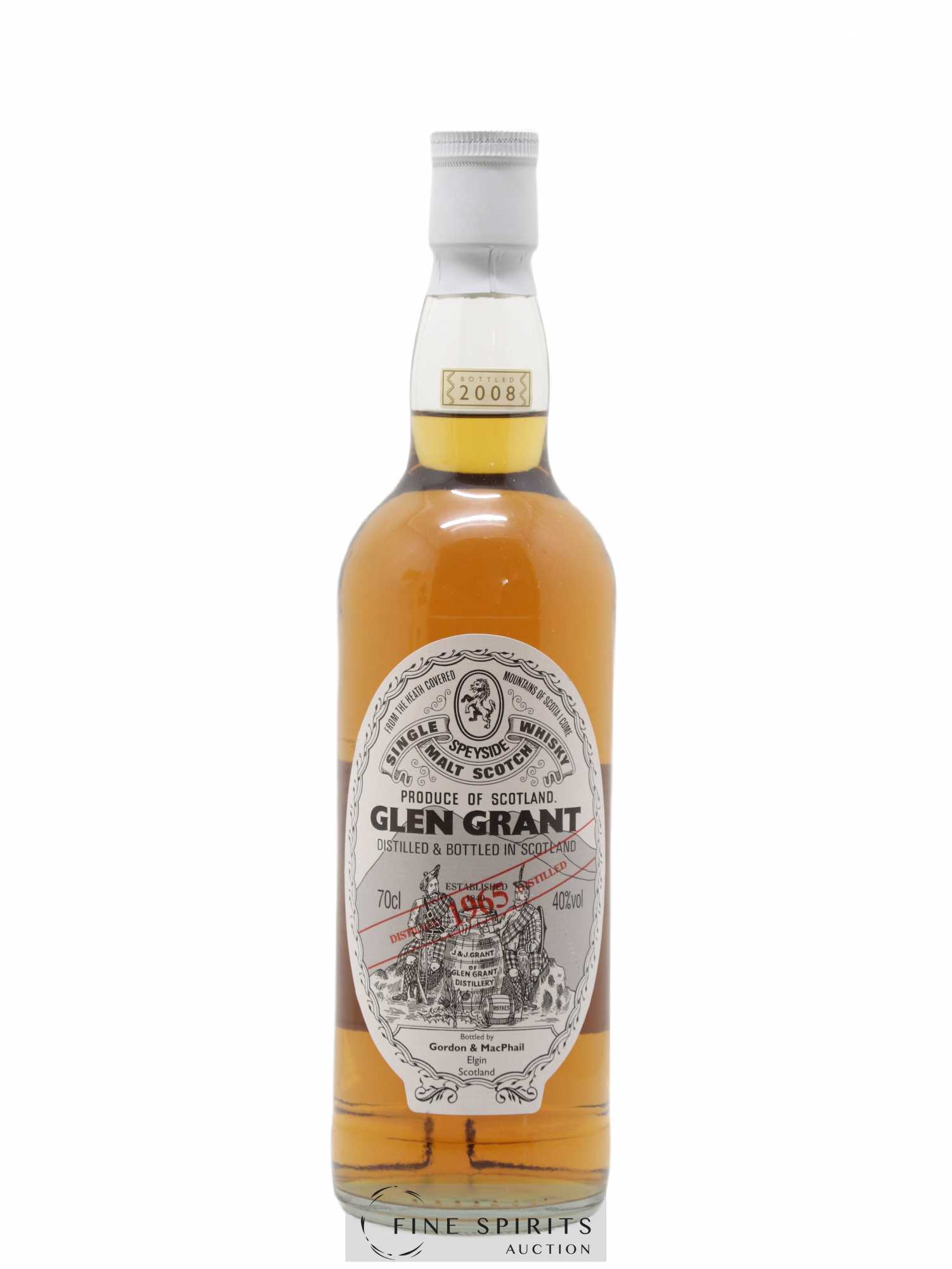 Glen Grant 1965 Gordon & MacPhail bottled 2008 - Lot of 1 bottle - 1
