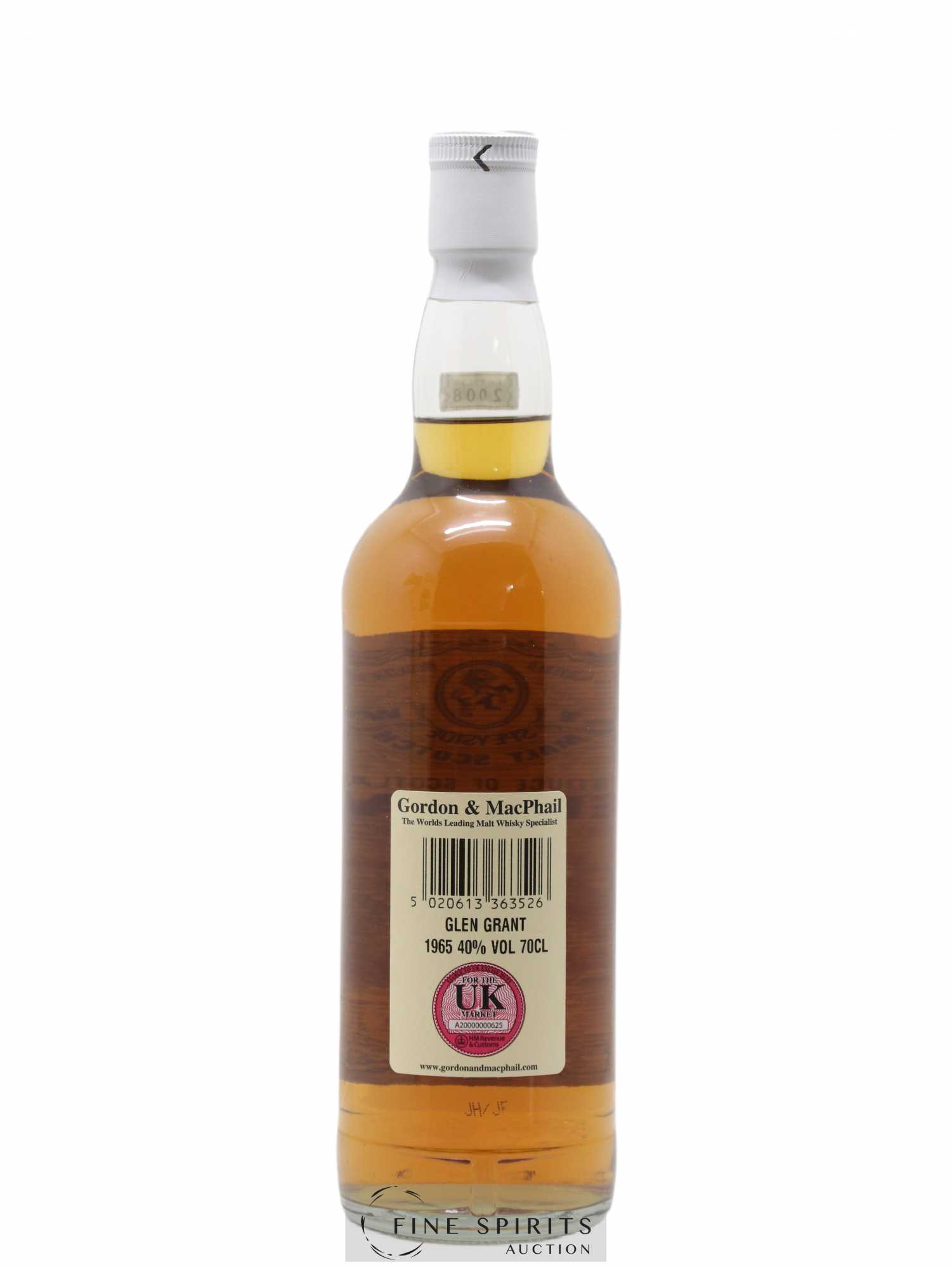Glen Grant 1965 Gordon & MacPhail bottled 2008 - Lot of 1 bottle - 2