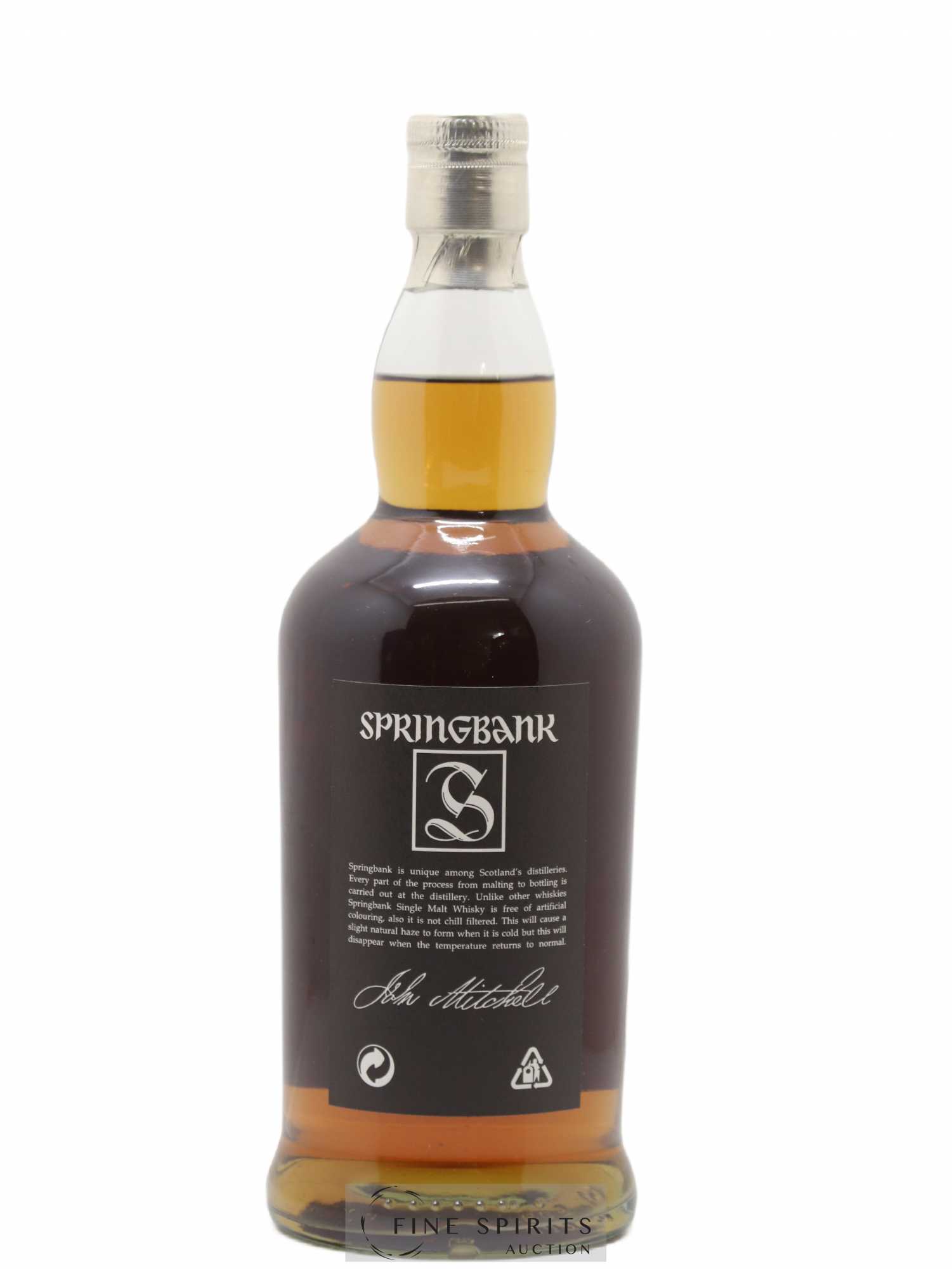 Springbank 18 years Of. Purple Label - Posten von 1 Flasche - 2