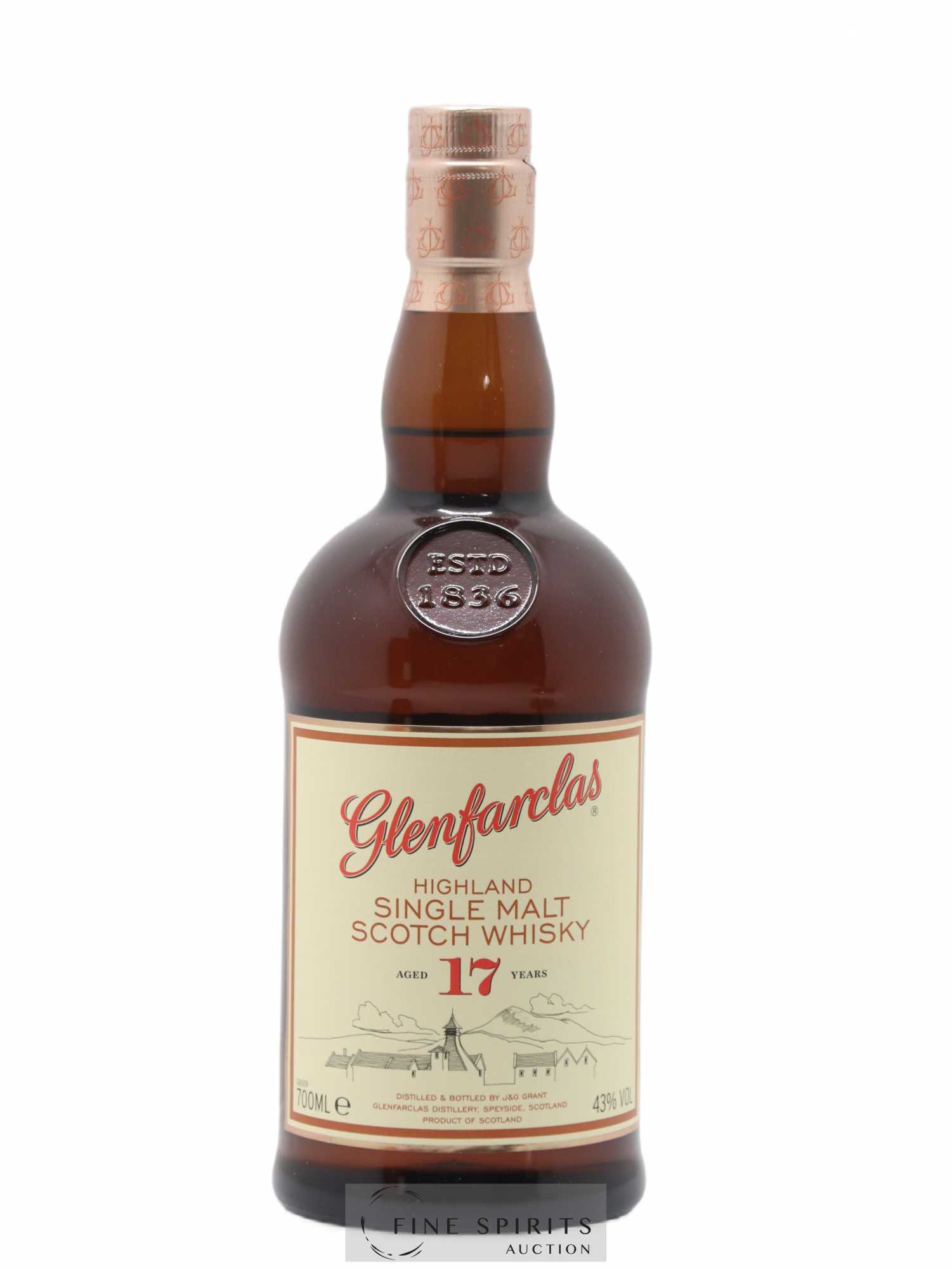 Glenfarclas 17 years Of. Mahler-Besse Import - Lot of 1 bottle - 1